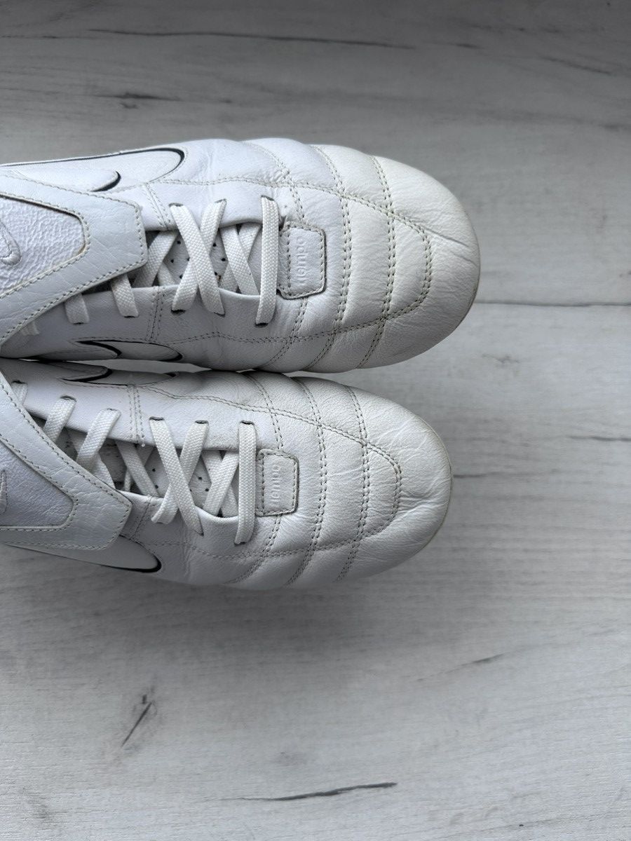 Nike × Vintage Nike Tiempo Legend Zoom Air Leather Football Cleats Boots Size US 9 / EU 42 - 7 Thumbnail