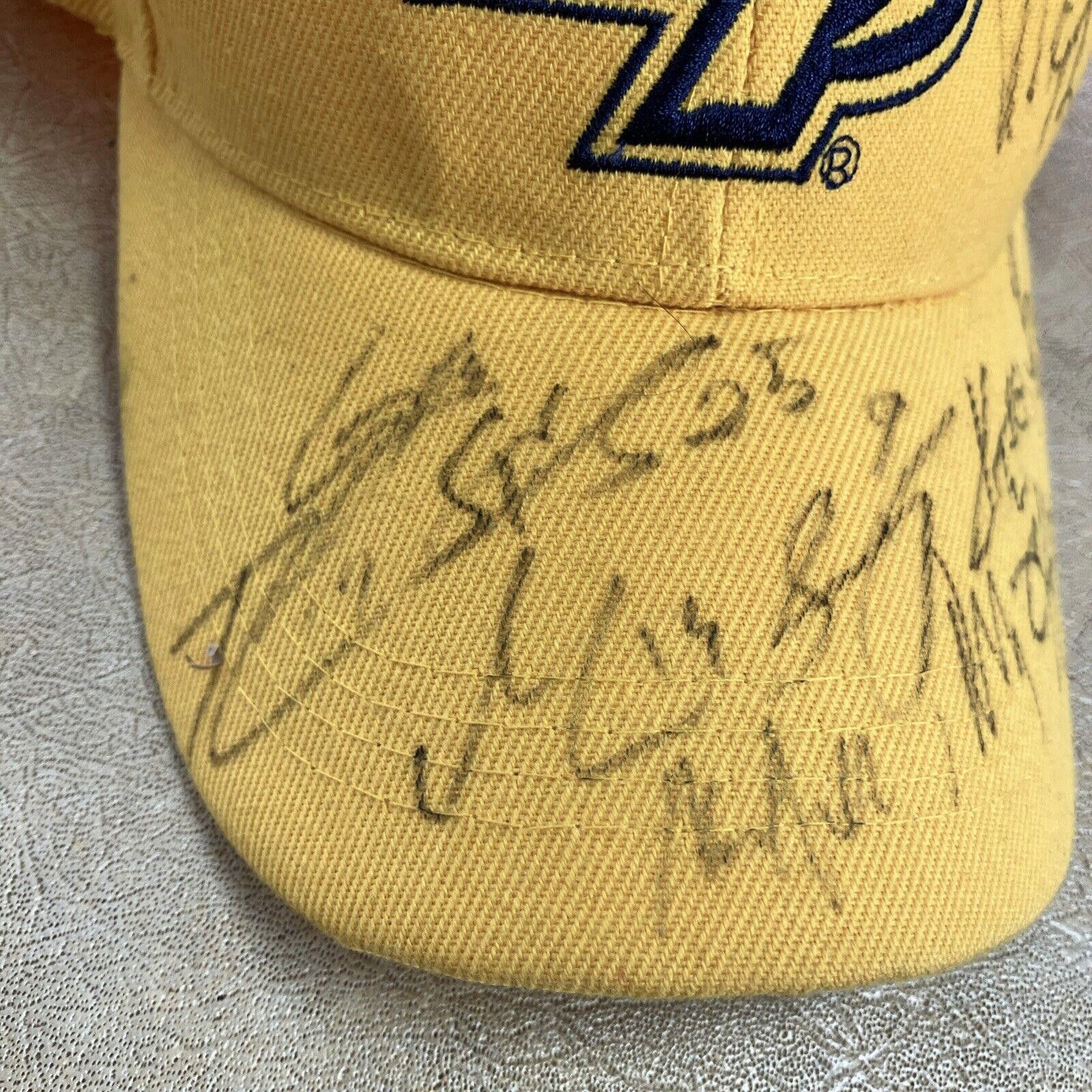 Designer NASHVILLE PREDATORS - HAT SIGNED BY 7 PLAYERS Size ONE SIZE - 2 Thumbnail