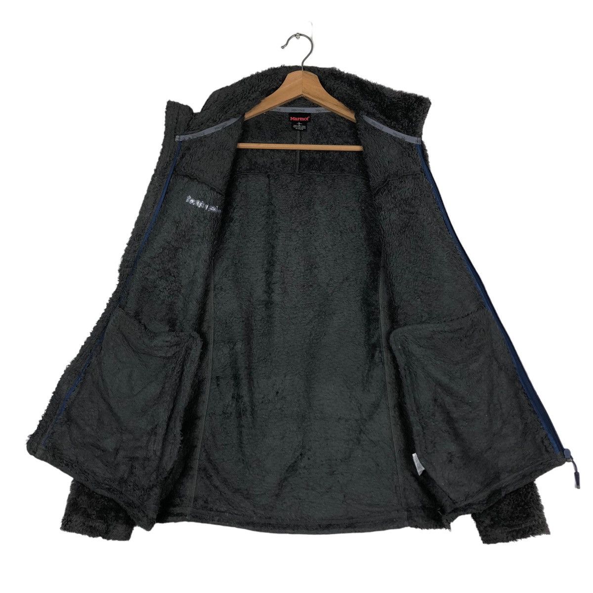 Japanese Brand 🔥Vintage Fleece Jacket Zipper Marmot Size US L / EU 52-54 / 3 - 13 Thumbnail