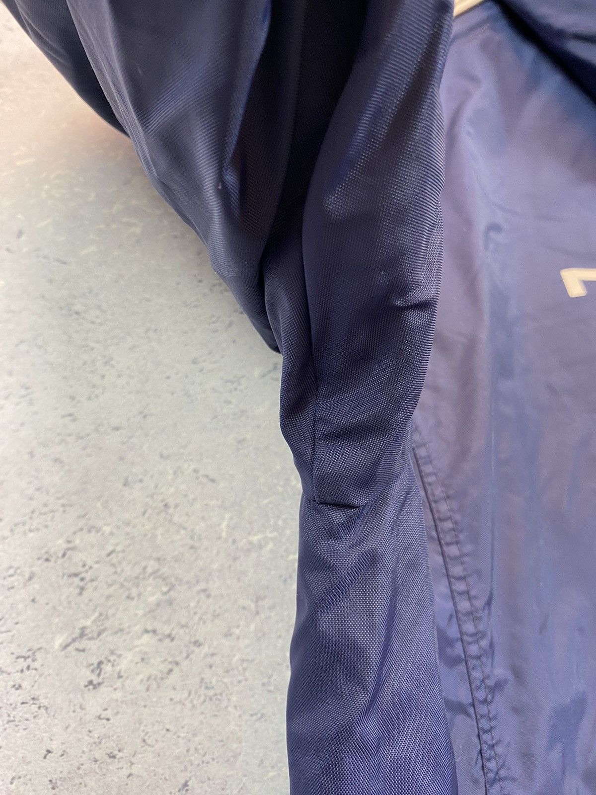 Vintage Vintage Nike 90s Blue Winter jacket with big centre logo Size US XL / EU 56 / 4 - 12 Thumbnail
