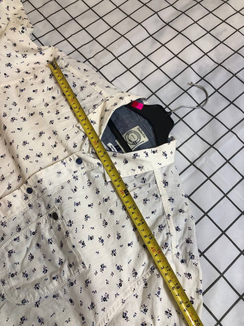 Diesel Diesel Men’s Denim Shirt Western Pearl Snap Button Size US L / EU 52-54 / 3 - 9 Thumbnail