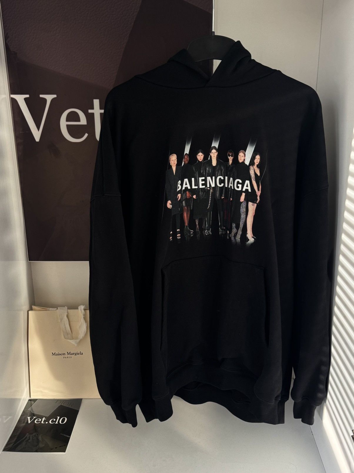Balenciaga ✅Balenciaga real top models oversized hoodie Size US S / EU 44-46 / 1 - 1 Thumbnail