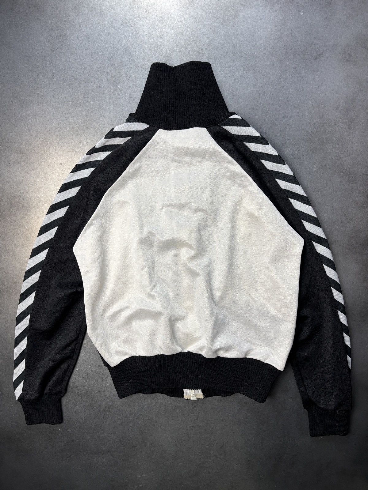 Hummel × Vintage Vintage Hummel Track Suit Top 1970s Denmark Jacket Sport Zip Size US XS / EU 42 / 0 - 6 Thumbnail