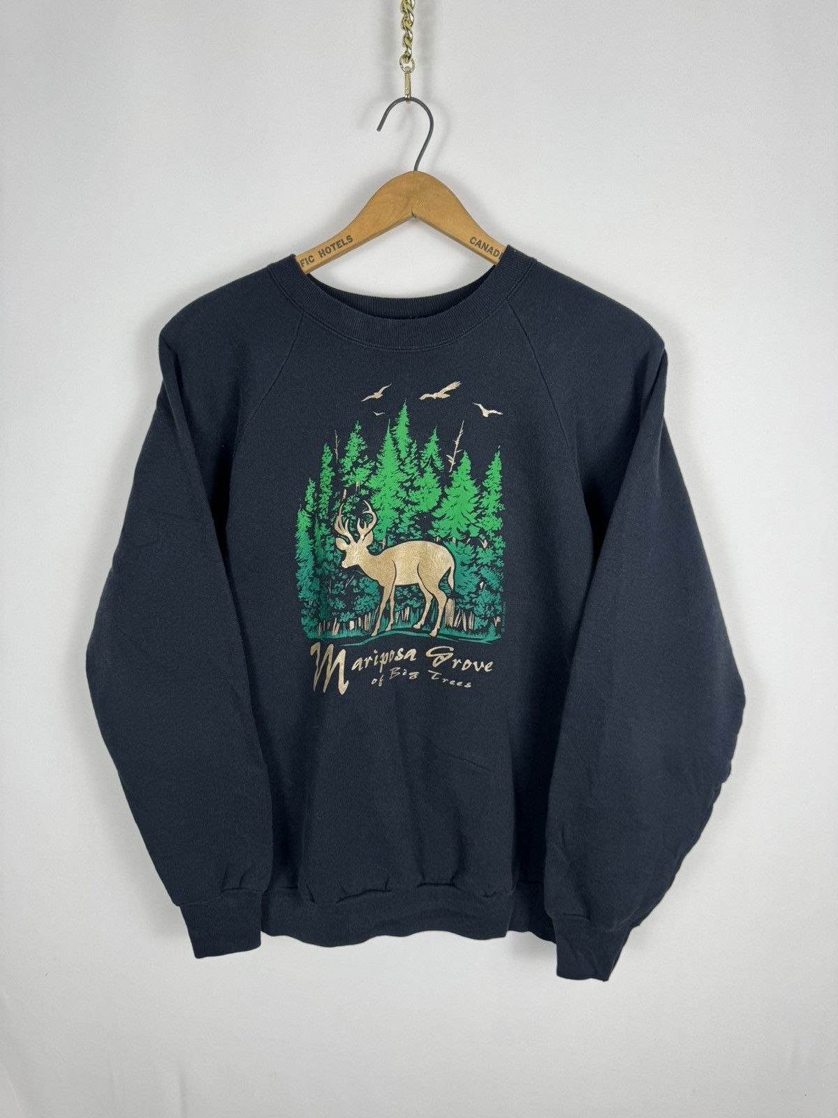Vintage Vintage 1990s Buck Sweatshirt Size Small/Medium Size US M / EU 48-50 / 2 - 2 Thumbnail