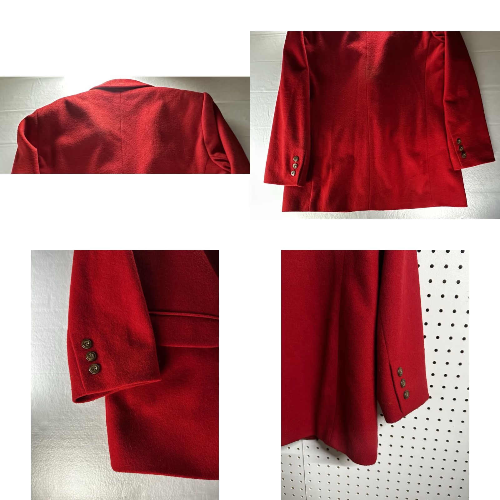 Eddie Bauer VINTAGE Eddie Bauer Blazer Womens Medium Red Wool Blend Jacket Size M / US 6-8 / IT 42-44 - 9 Thumbnail