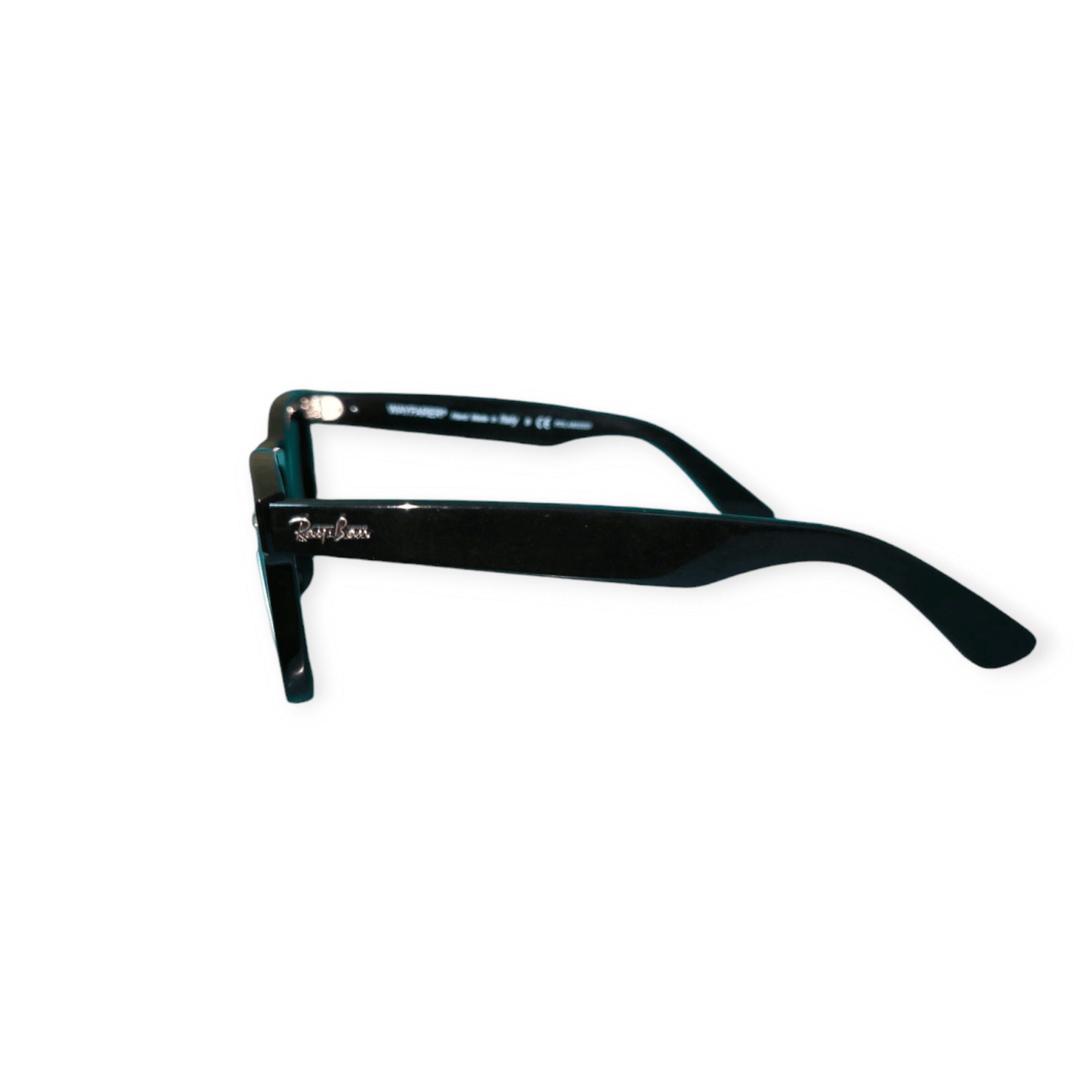 RayBan Wayfarer Blue Lens Polarized Size ONE SIZE - 10 Thumbnail