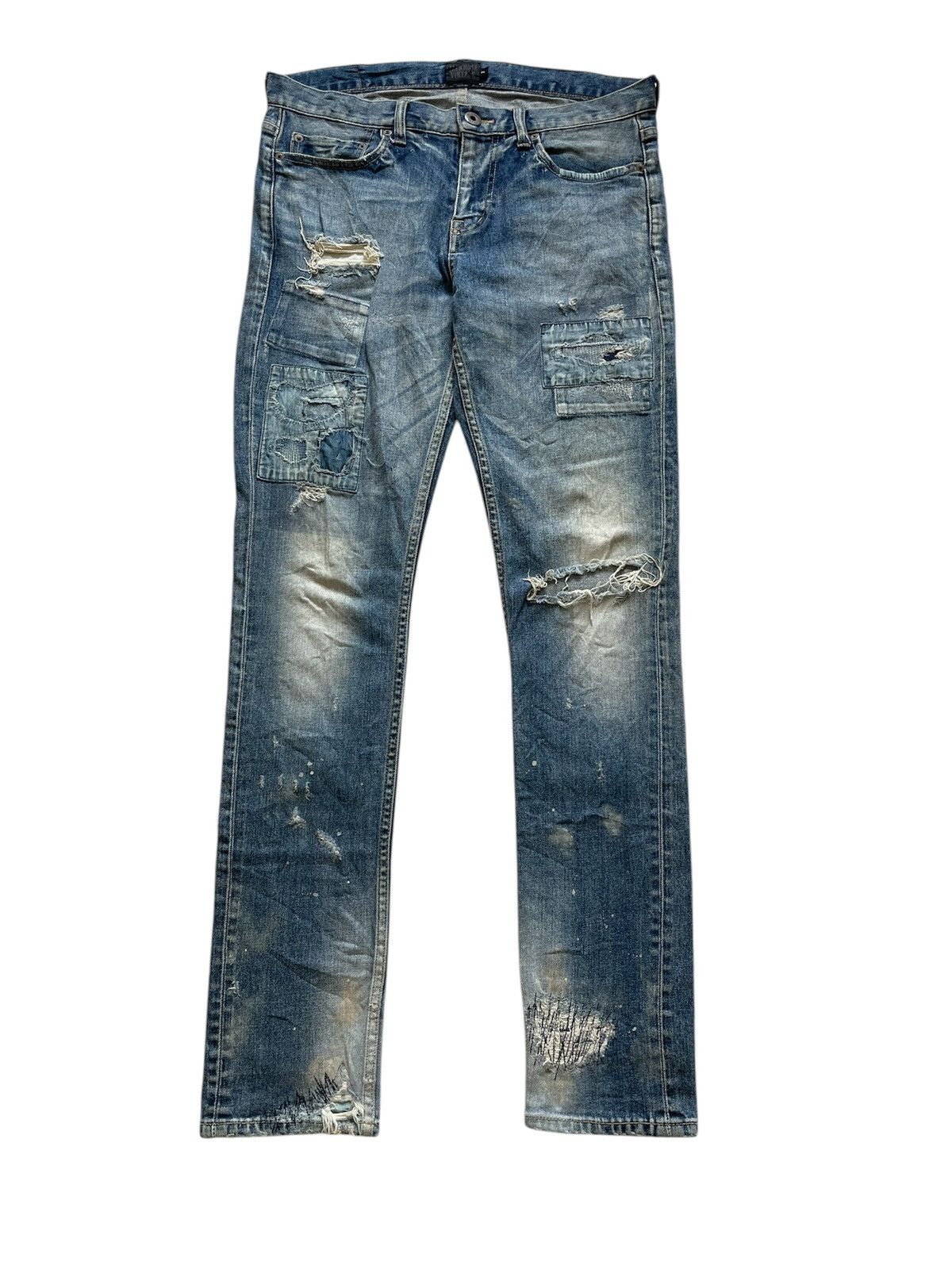 JACKROSE Vintage Jackrose Distressed Inspired Amiri Jeans Size US 32 / EU 48 - 1 Thumbnail