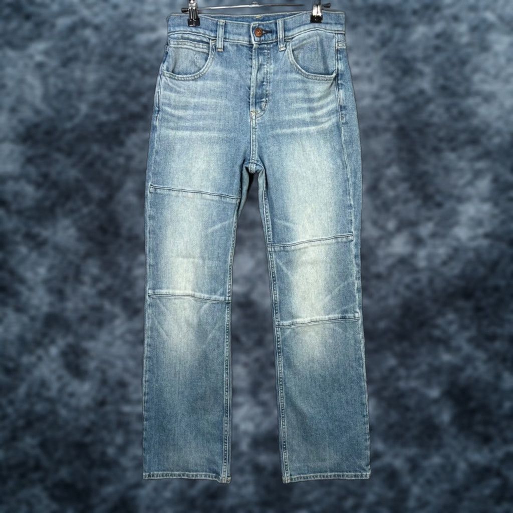 Gap Gap High Rise Flare Jeans Blue 27R Womens 4 / 27 Regular Denim 5-Pocket Spring, Fall, Winter, Summer Mens Womens Girls? Size 27" / US 4 / IT 40 - 1 Thumbnail