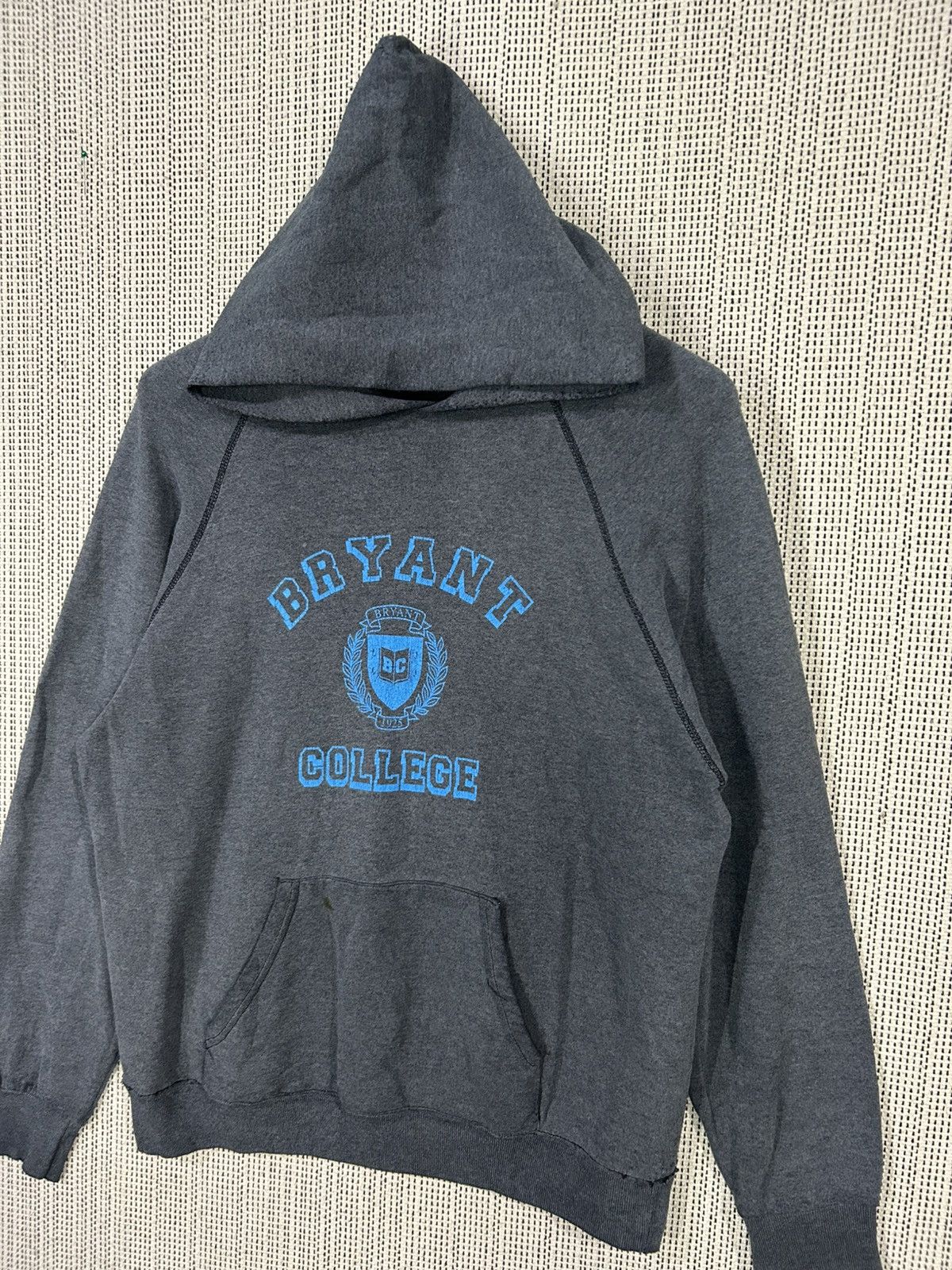 Vintage Vintage 80s bryant collage hoodie pullover sunfaded Size US L / EU 52-54 / 3 - 4 Thumbnail