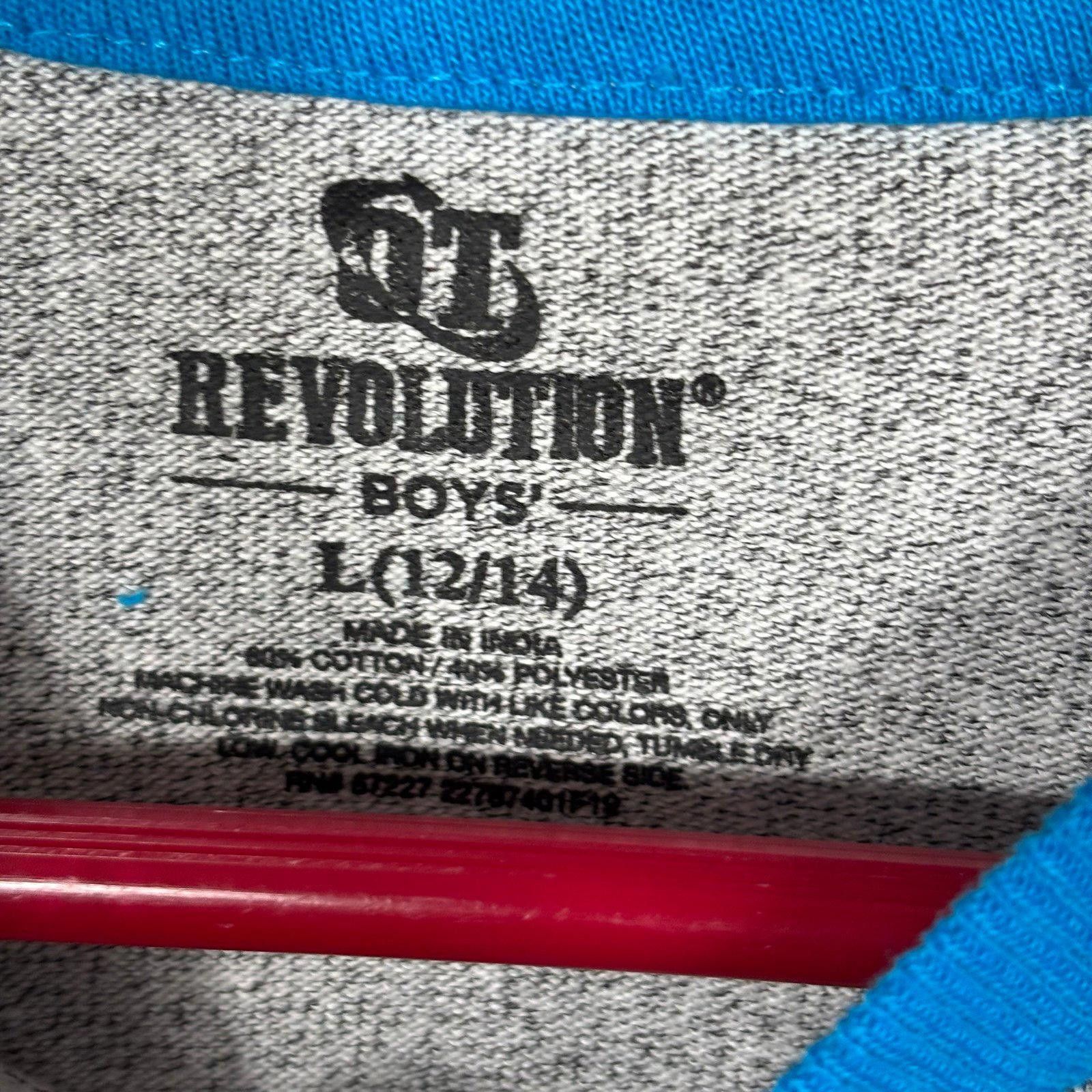 Other Revolution Boys' Raglan Long Sleeve Shirt Large NWT Size US L / EU 52-54 / 3 - 6 Thumbnail