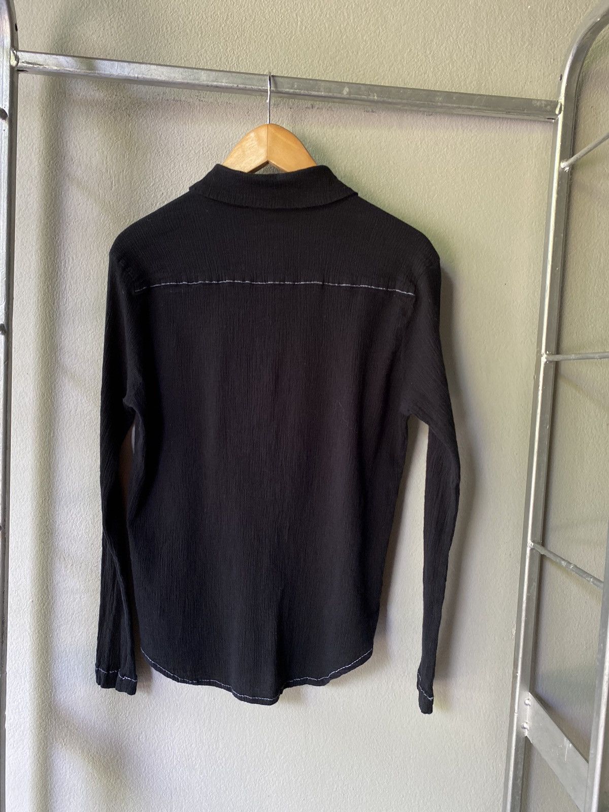 Powers Supply Powder pleated black shirt Size ONE SIZE - 2 Thumbnail