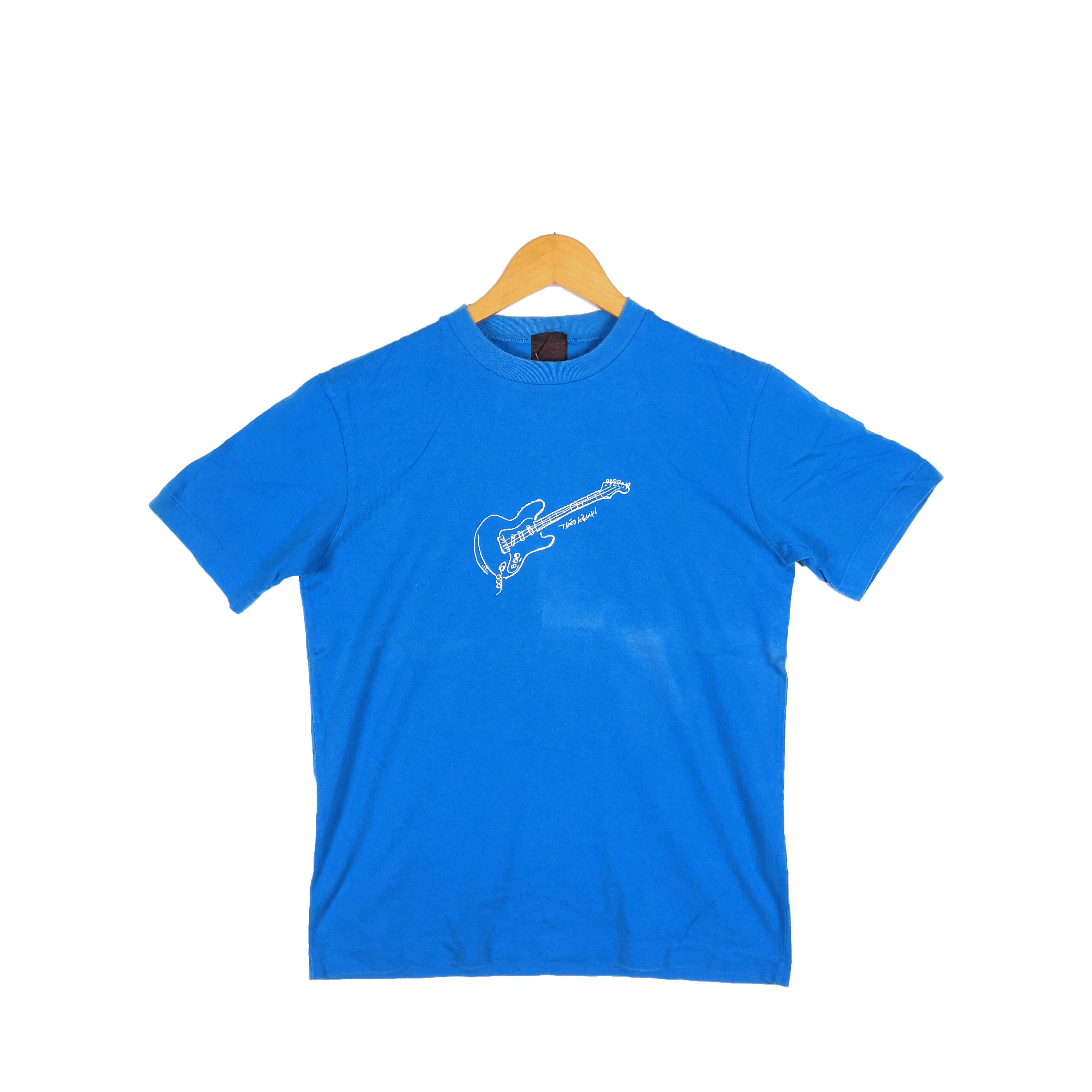 Vintage Vintage Takeo kikuchi T-shirt Guitar Electrical Japanese Size US S / EU 44-46 / 1 - 1 Thumbnail