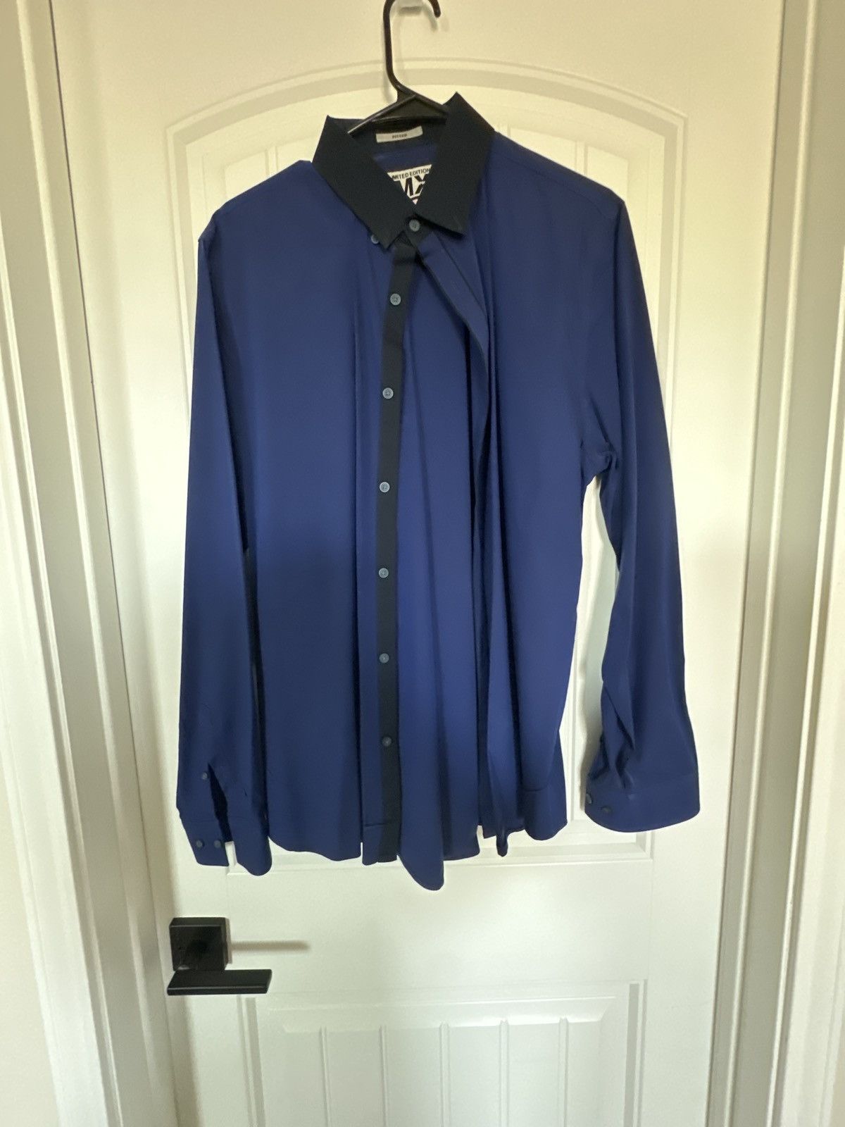 Express Limited Edition 1MX Express Blue Button up Size US L / EU 52-54 / 3 - 4 Thumbnail