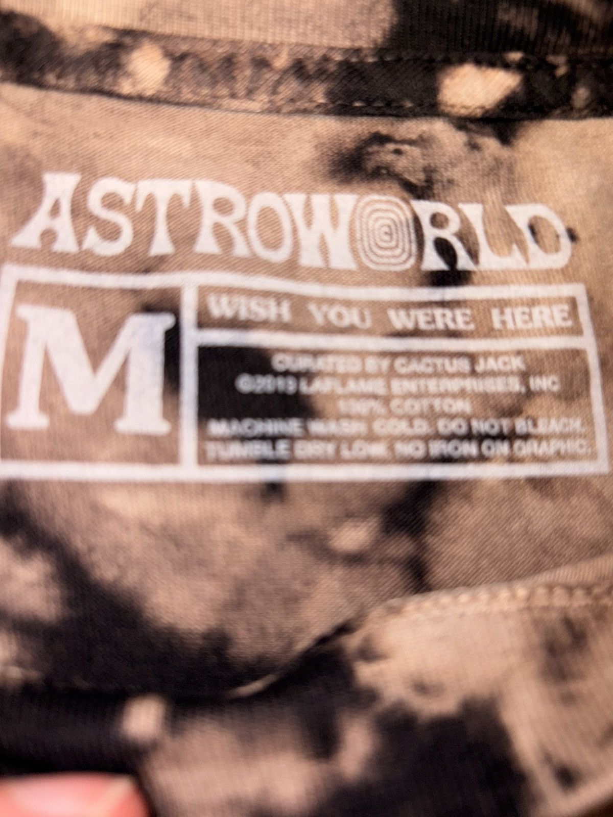 Travis Scott TRAVIS SCOTT ASTROWORLD TOUR TIE DYE LONGSLEEVE Size US M / EU 48-50 / 2 - 5 Thumbnail