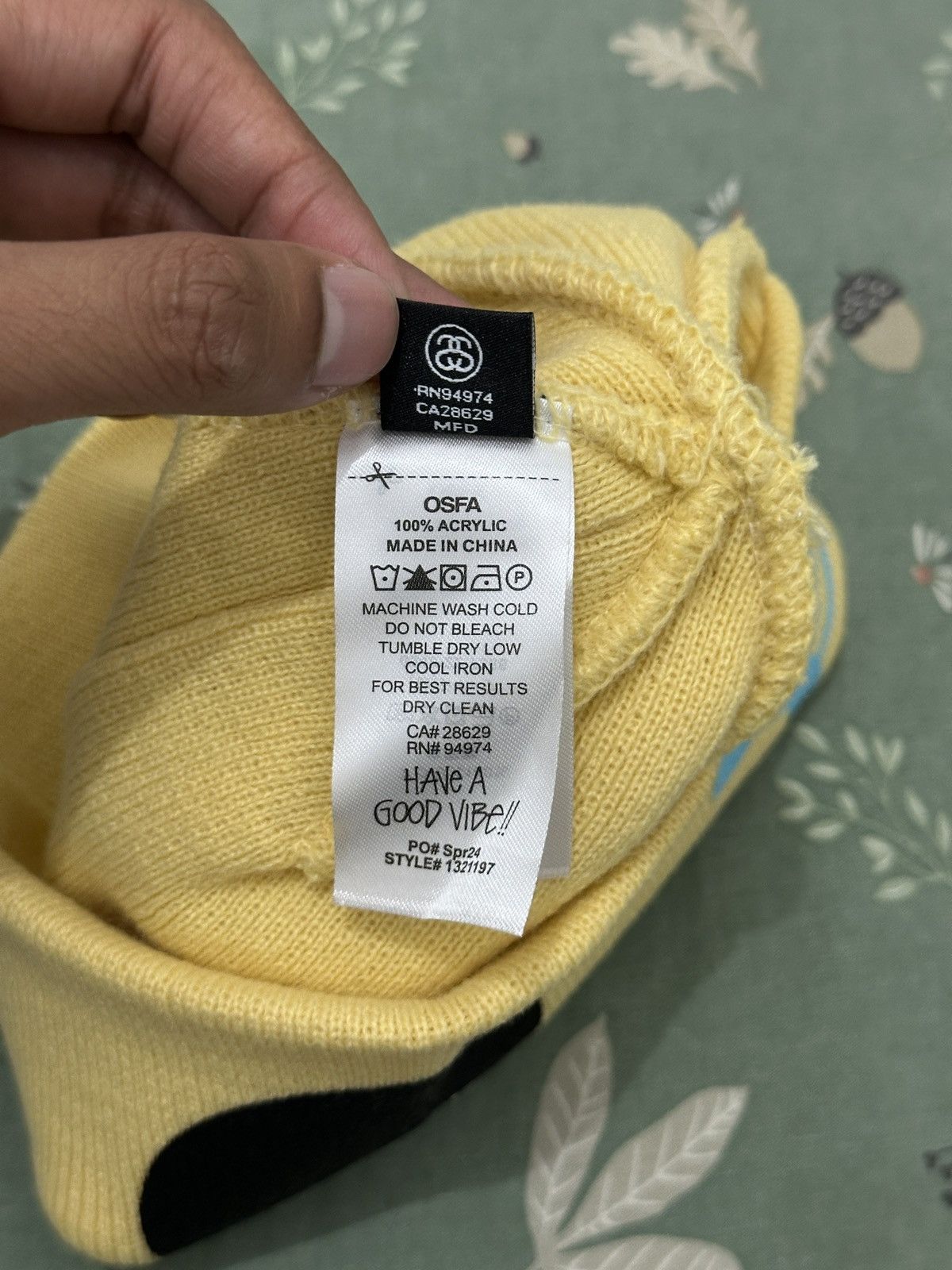 Stussy Stussy Mixed Logo skullcap beanie Size ONE SIZE - 4 Thumbnail