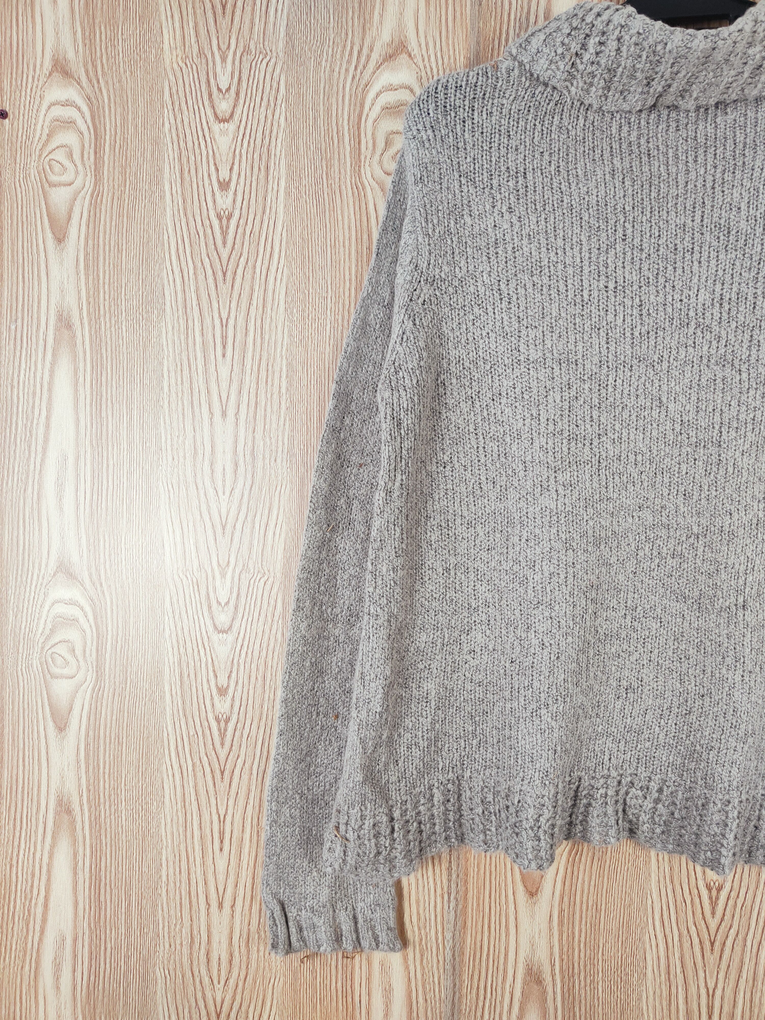 Japanese Brand La pie,La pie Brown Knitwear Sweatshirts #W296 Size L / US 10 / IT 46 - 8 Thumbnail