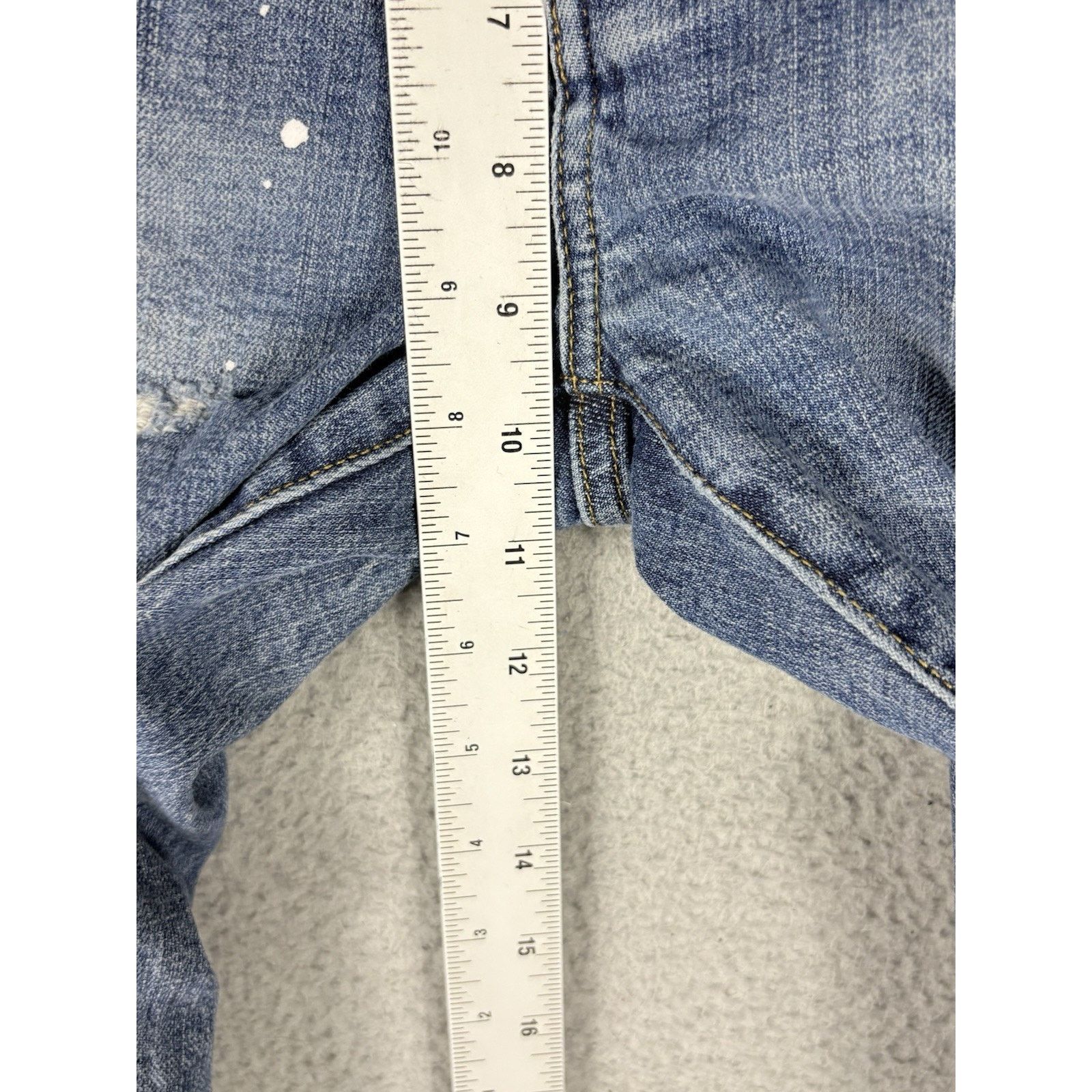 Purple Brand Purple Brand Jeans Men’s 31 Blue Splatter P001 Distress Moto Size US 31 - 11 Thumbnail