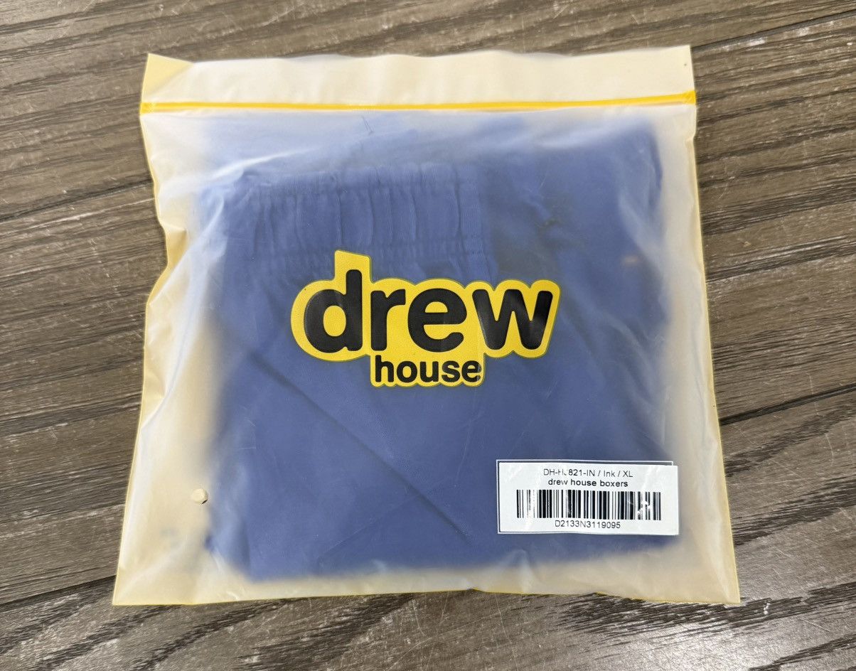 Designer × Drew House 🙃 Drew House Boxers Ink Blue Size XL 🙃 Size US 36 / EU 52 - 6 Thumbnail
