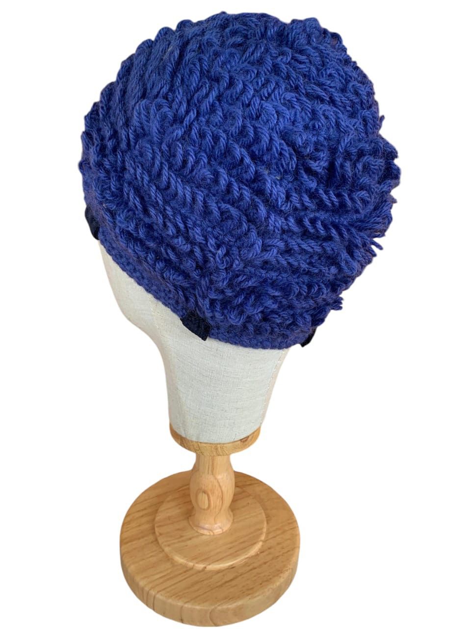 Japanese Brand Punk bondage Style Mohair Beanie Hat Size ONE SIZE - 8 Thumbnail