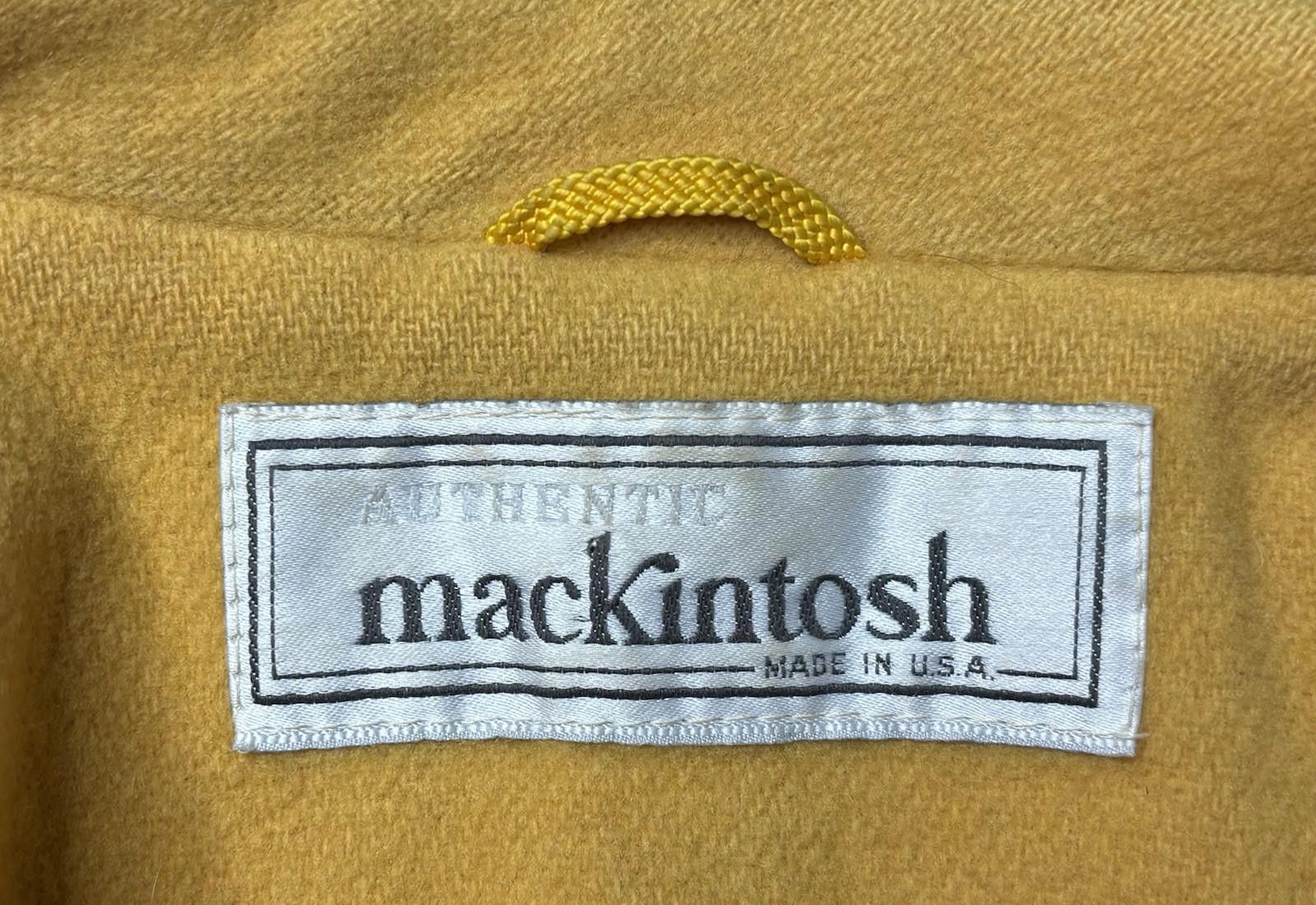 Mackintosh Mackintosh Pea Coat Women's Size 6 Pure Wool Yellow VTG USA Size M / US 6-8 / IT 42-44 - 2 Thumbnail