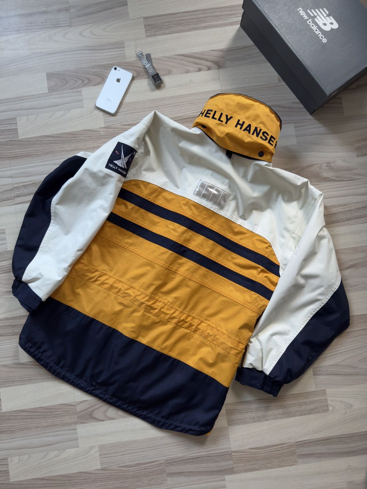 Helly Hansen Vintage 90s Helly Hansen Sailing Jacket Windproof Waterproof Size US M / EU 48-50 / 2 - 4 Thumbnail