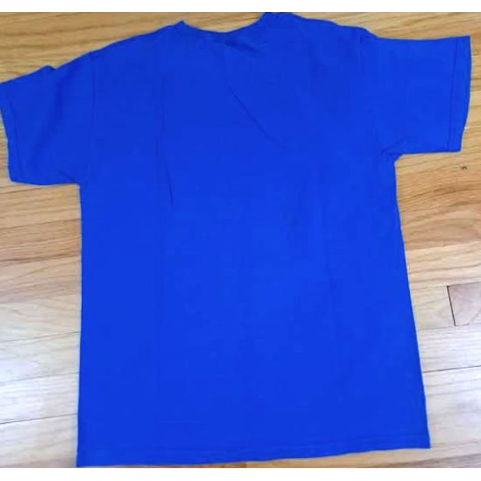 Ford Ford Mustang T-Shirt Alstyle Blue Medium Short Sleeve Men Cotton 24in USA Cars Classic Cobra Size US M / EU 48-50 / 2 - 4 Thumbnail