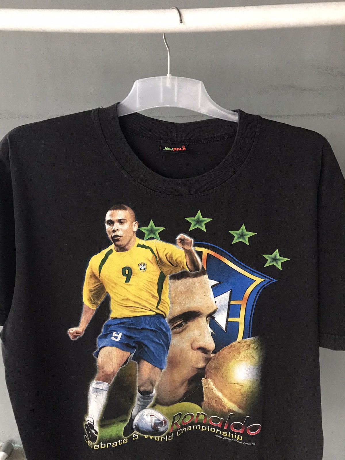 Vintage Ronaldo art FOOTBALL Size US L / EU 52-54 / 3 - 2 Thumbnail