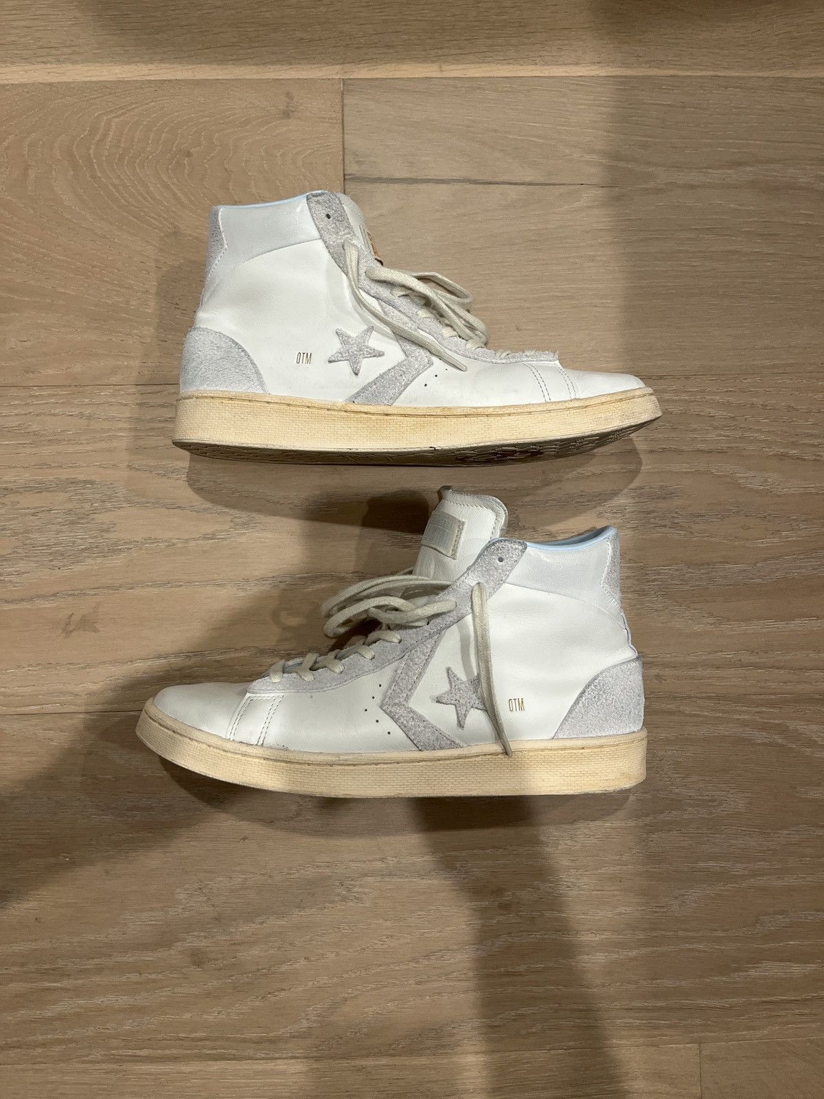Converse Converse P.J. Tucker x Pro Leather High - Vintage White Size US 10.5 / EU 43-44 - 1 Thumbnail