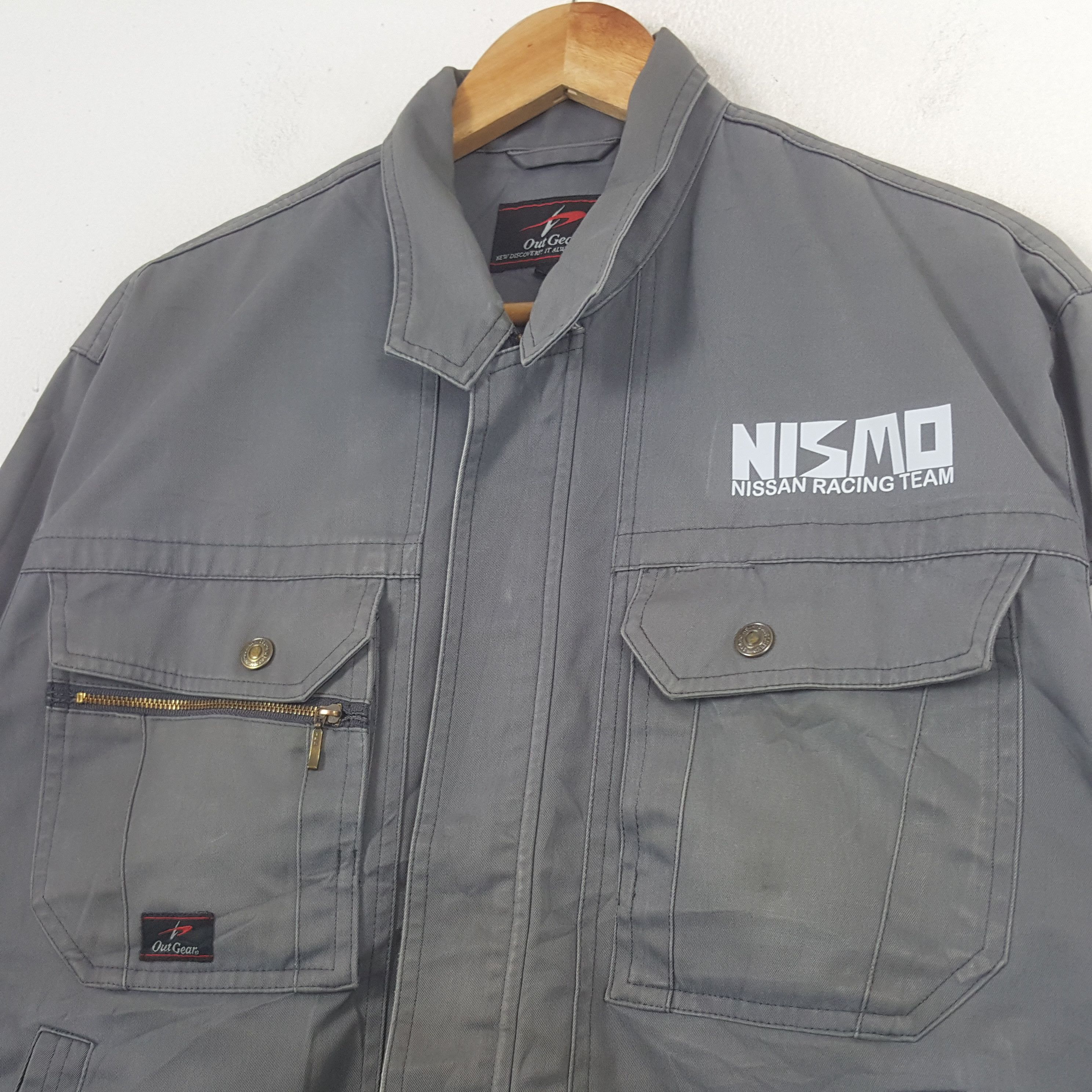 Japanese Brand × Vintage Vintage Nismo Nissan Japan Racing Custom Art Jacket Size US L / EU 52-54 / 3 - 4 Thumbnail