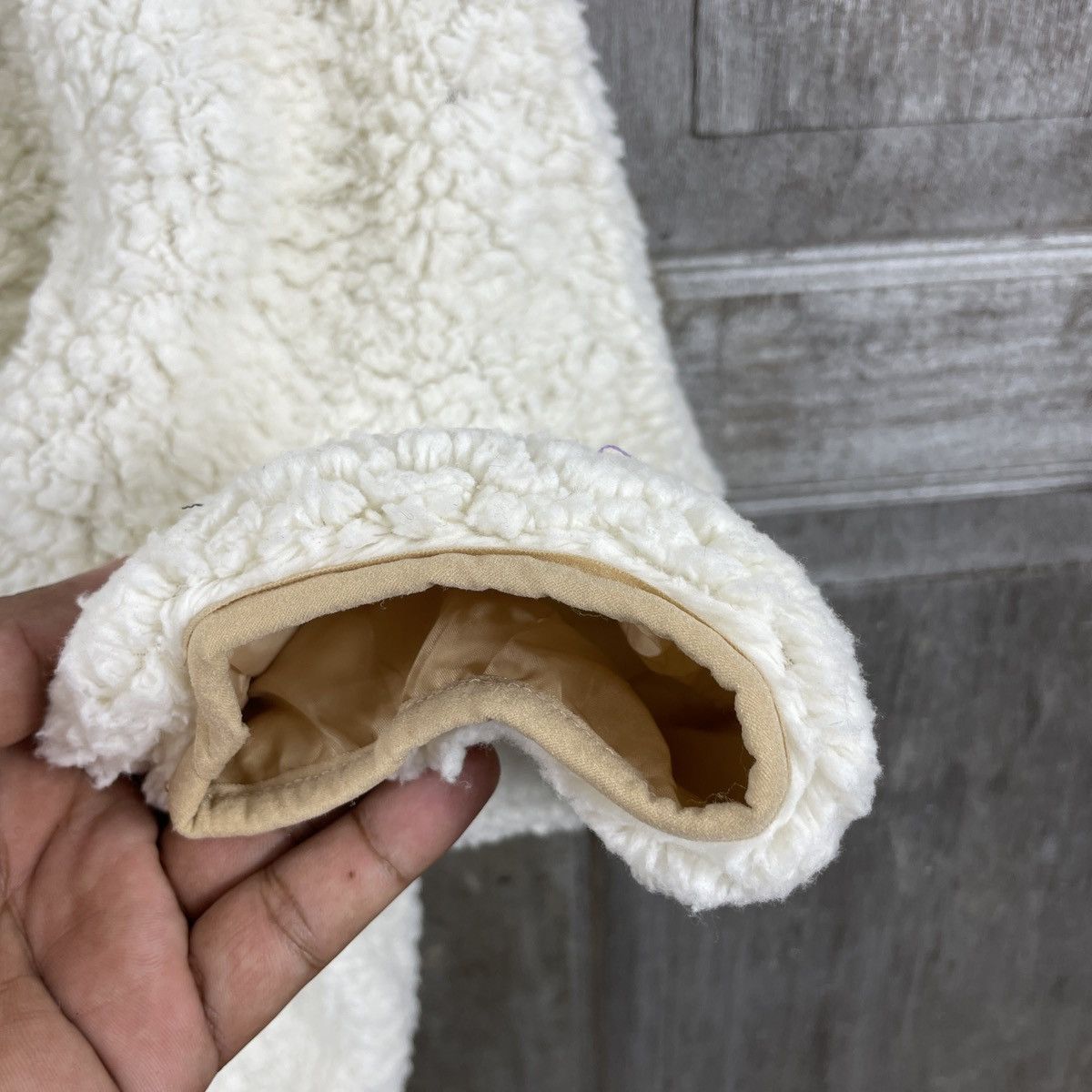 Japanese Brand × Uniqlo × Vintage Vintage Japanese Brand Sherpa Jackets Size US L / EU 52-54 / 3 - 8 Thumbnail