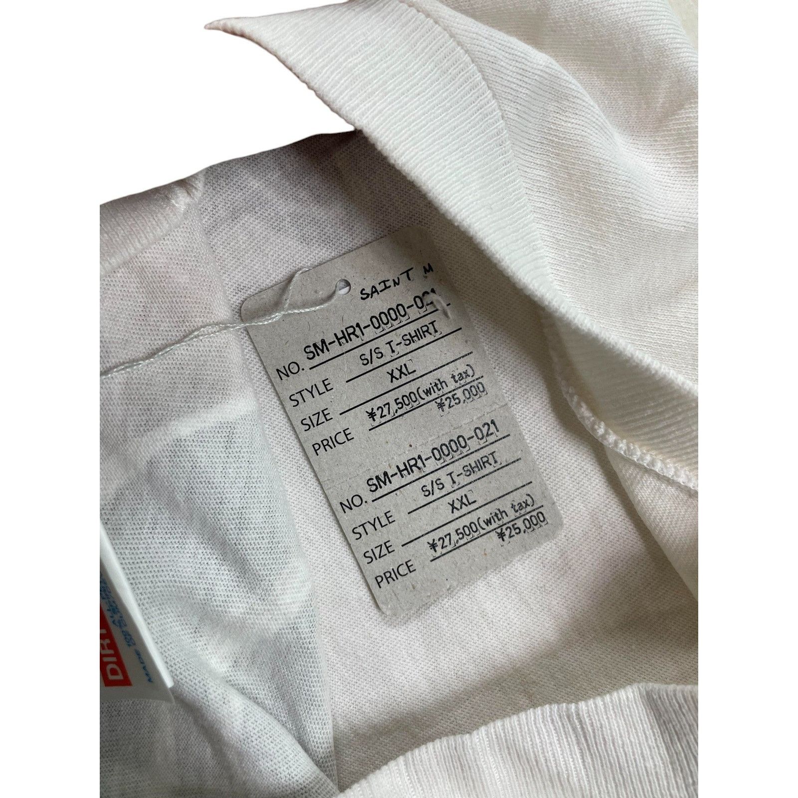 Saint Michael Saint Michael White Global Frequency Tee Size US XXL / EU 58 / 5 - 5 Thumbnail