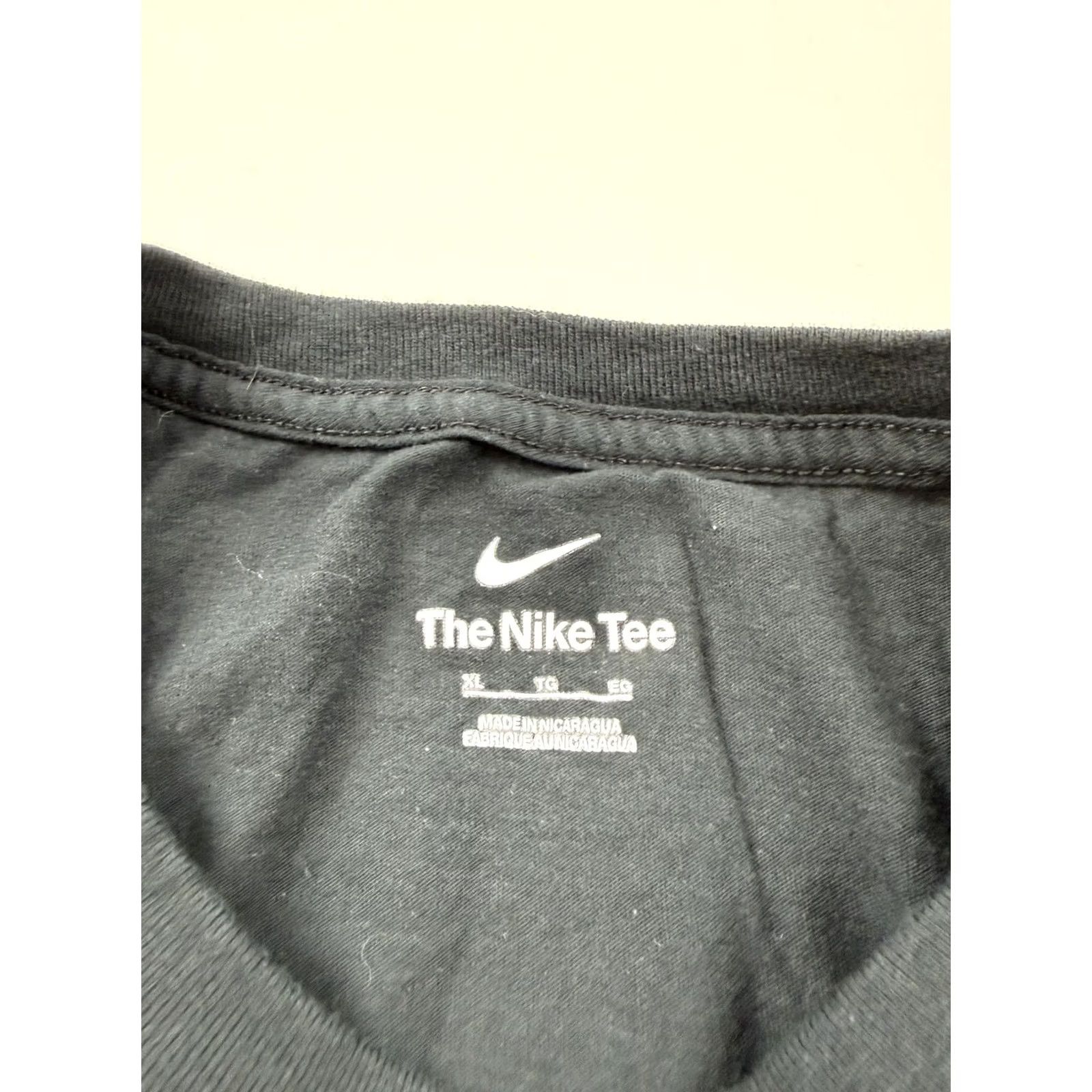 Nike Nike Shirt Mens XL Black Long Sleeve Session Graphic Tee Tagless Cotton Size US XL / EU 56 / 4 - 3 Thumbnail