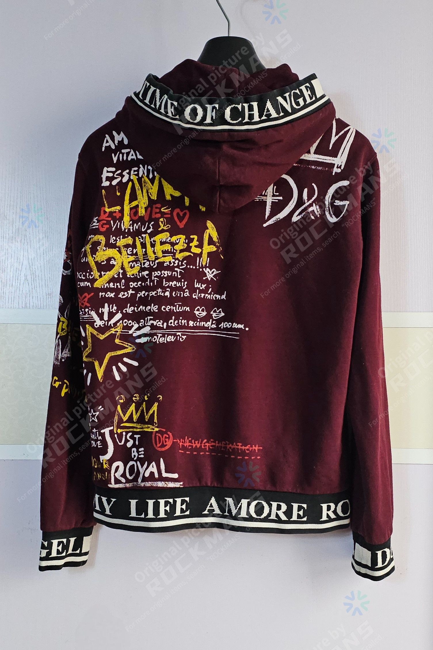 Dolce & Gabbana Dolce & Gabbana printed terry oversize hoodie Size 48 Size US M / EU 48-50 / 2 - 3 Thumbnail