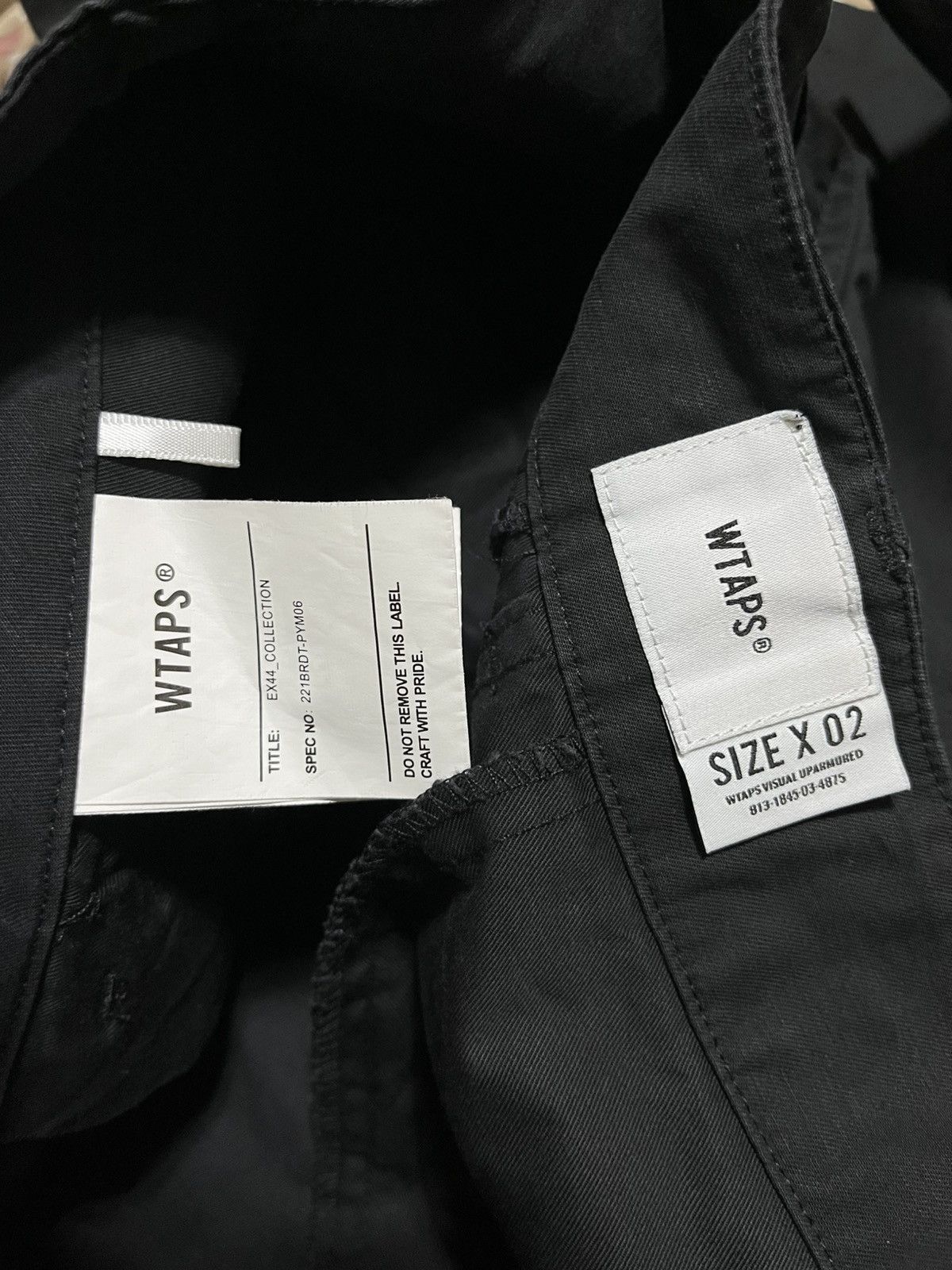 Wtaps WTAPS SS22 BLACK CARGO SHORTS Size US 32 / EU 48 - 10 Thumbnail