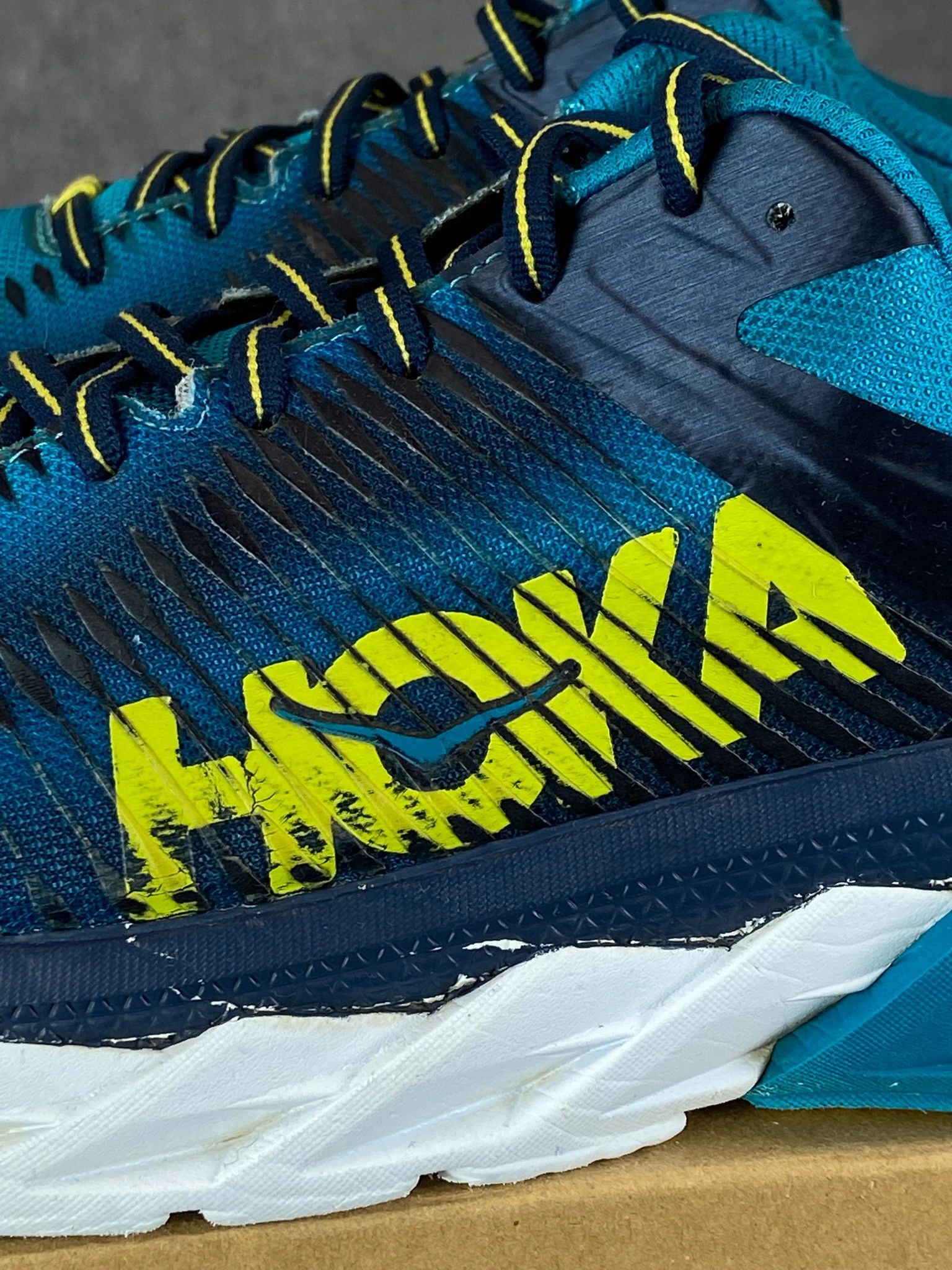 Hoka HOKA One One Blue Running Shoes Size 47 1/3 Size US 14 / EU 47 - 3 Thumbnail