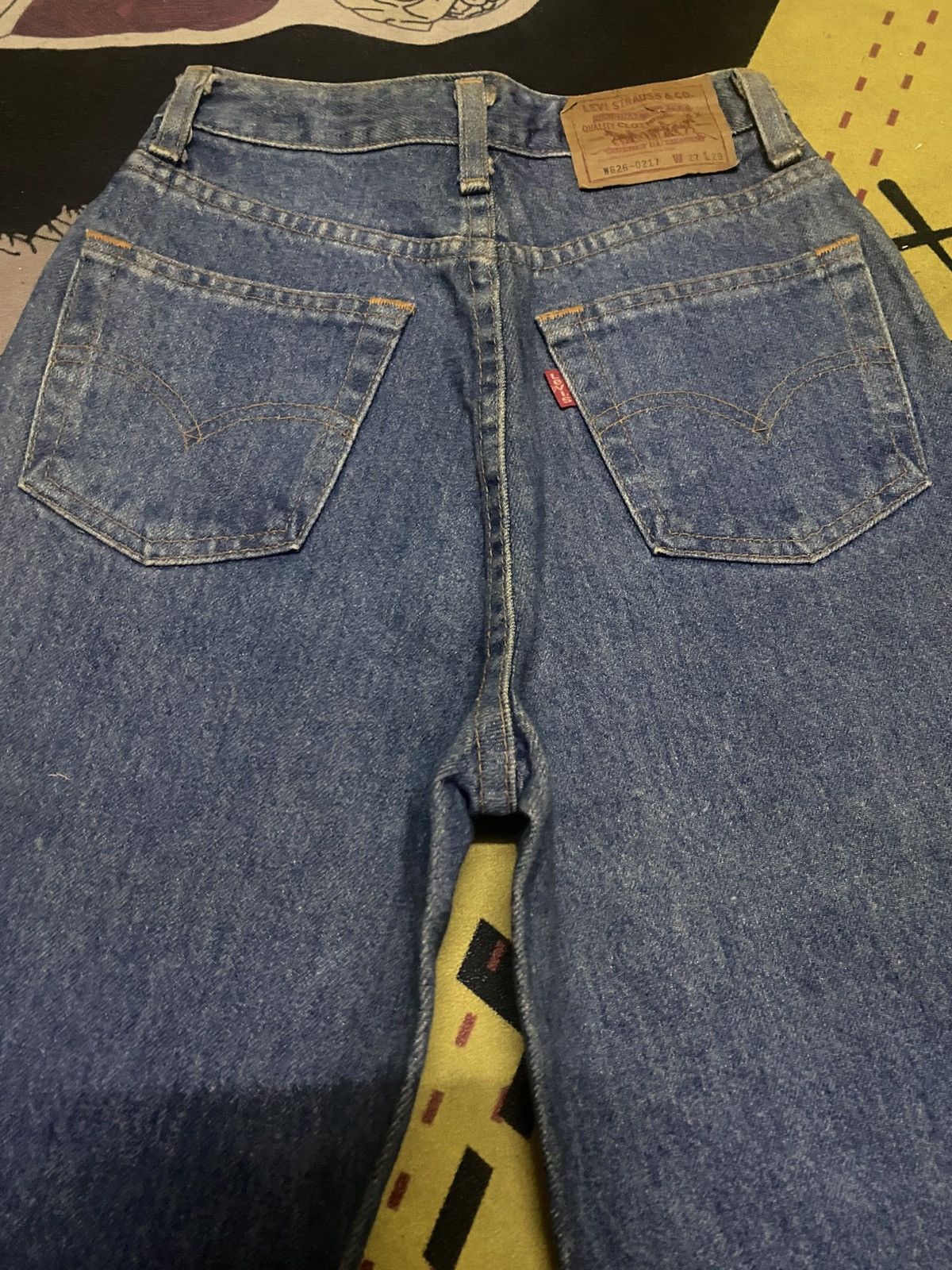 Levi's Vintage Clothing Vintage 2000s Levis For Kids Made In Japan Jeans Size US 26 / EU 42 - 4 Thumbnail