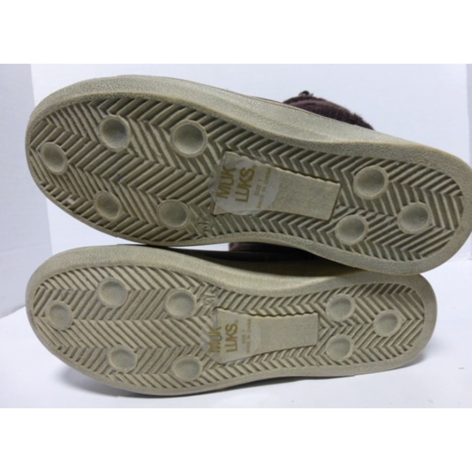 Vintage MUK LUKS Boot Womens Brown Size 7 Adult Shoes 7 MUK LUKS Booties Brown Size 7 Womens Size US 7 / IT 37 - 8 Thumbnail