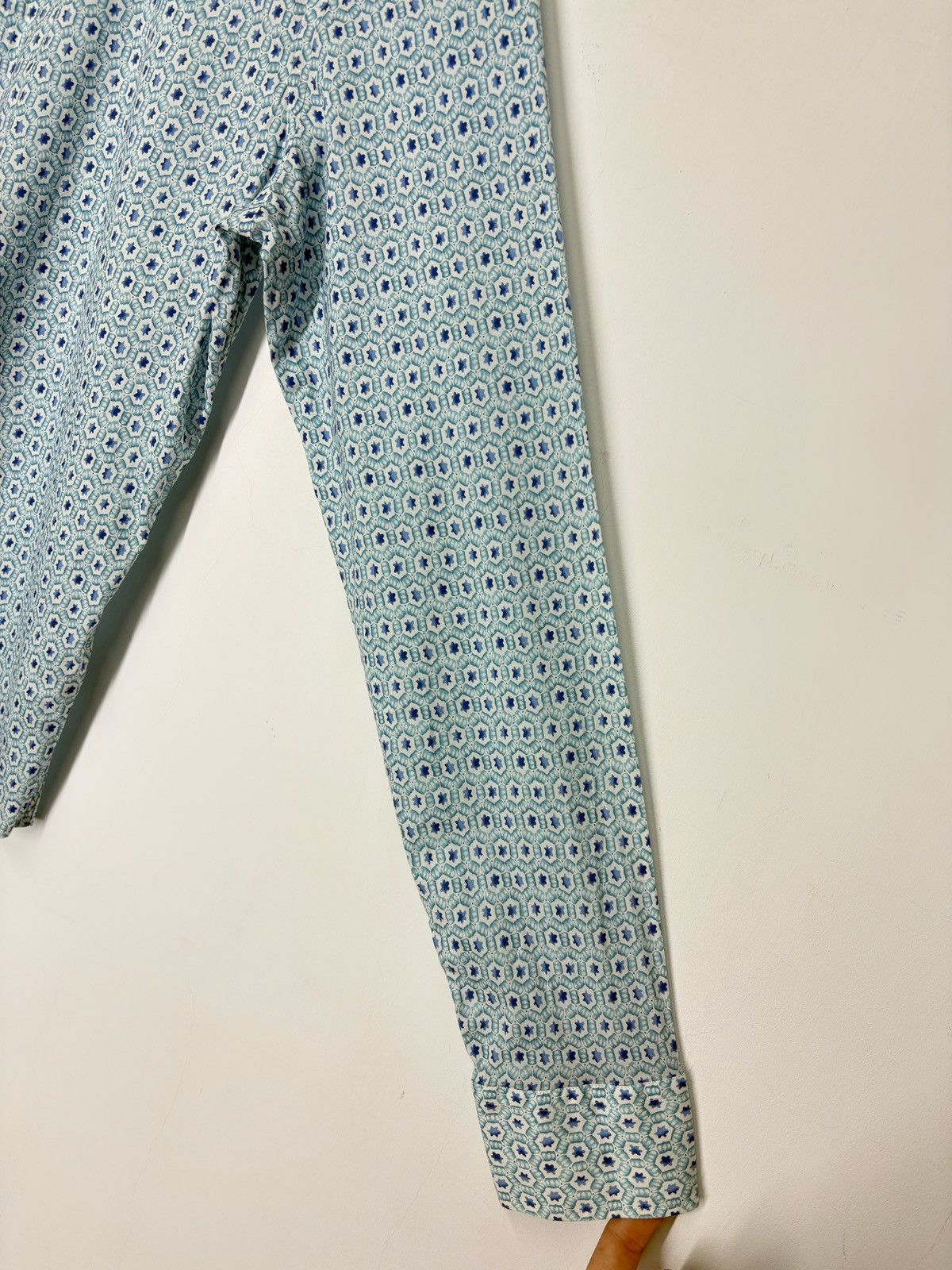 Fedeli Fedeli for Bongenie Grieder Luxury All Over Print Shirt Size US L / EU 52-54 / 3 - 11 Thumbnail