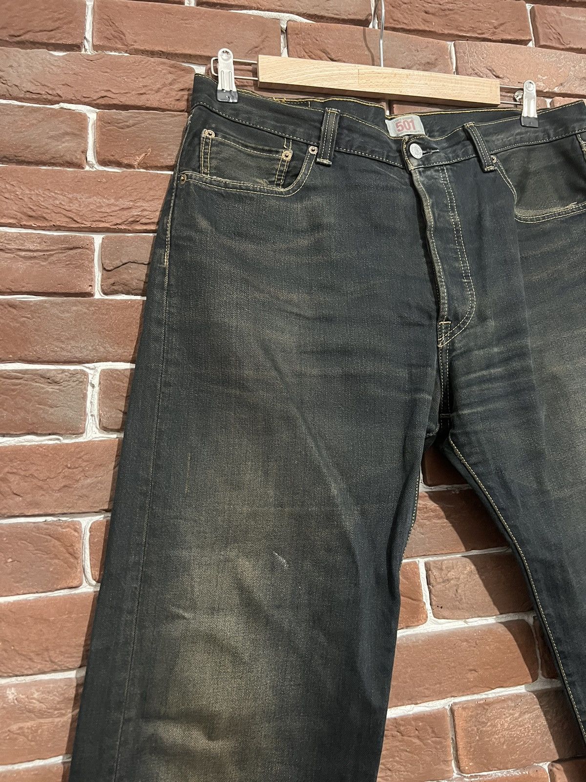 Levi's Levi’s 501 36x32 dirty washed damaged grunge flared jeans Size US 36 / EU 52 - 5 Thumbnail