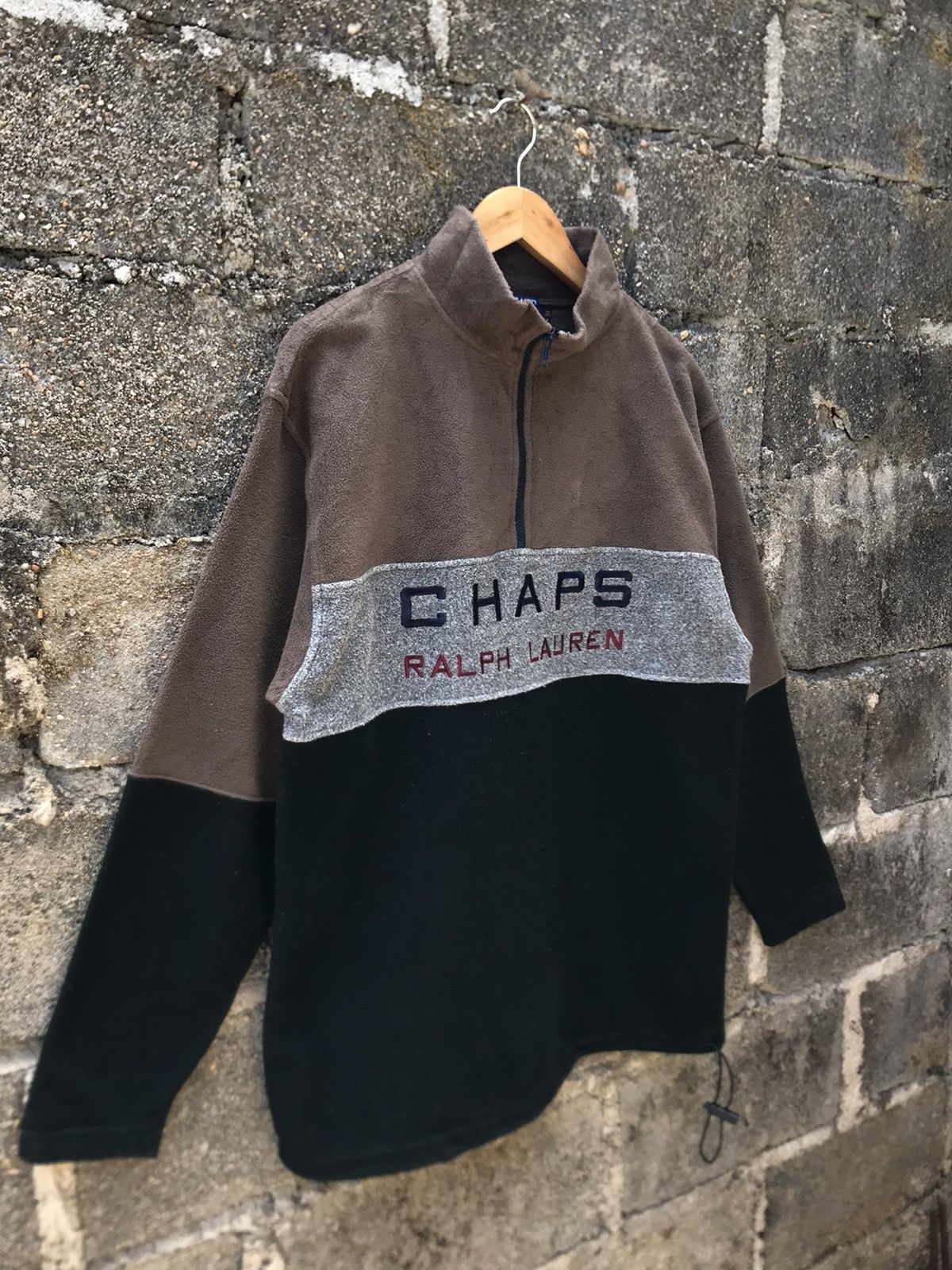 Chaps Ralph Lauren 🔥Vintage Chaps Ralph Lauren Fleece Pullover Sweatshirt Size US M / EU 48-50 / 2 - 3 Thumbnail