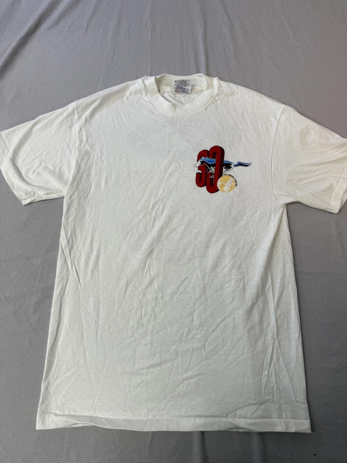 Hanes VTG Mustang Introduction T-shirt 1994 30th Anniversary Tee Size US M / EU 48-50 / 2 - 2 Thumbnail