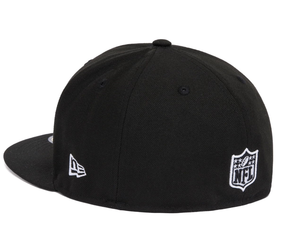 7 7/8) BORN X RAISED + 49ERS FITTED ROCKER HAT: BLACK