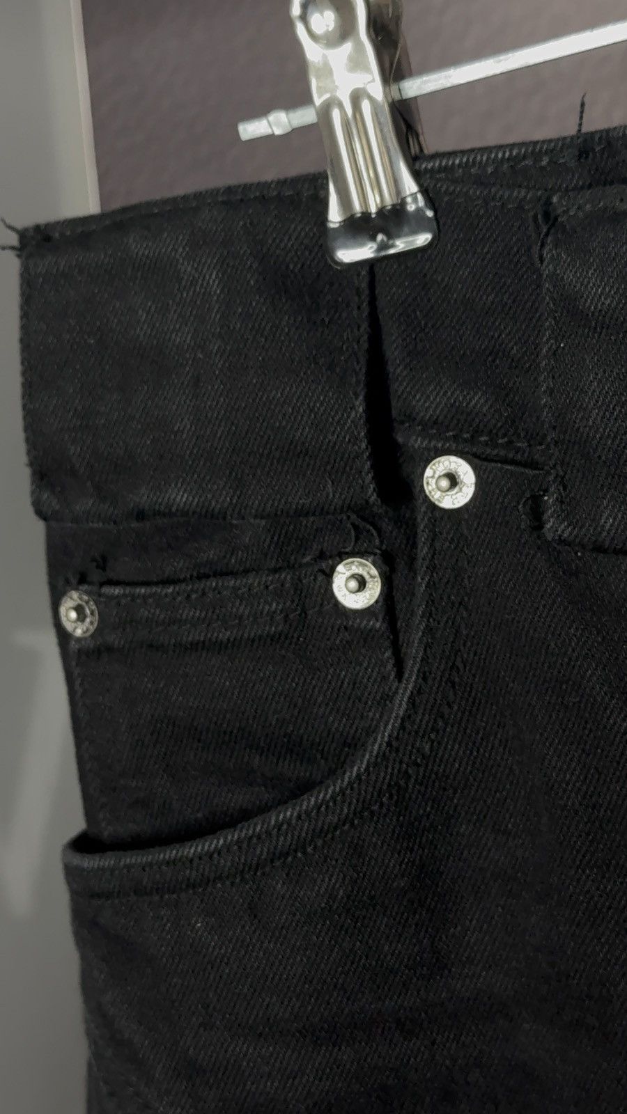 No Faith Studios ✅ No Faith Studios Washed Black Jeans M Size US 32 / EU 48 - 4 Thumbnail