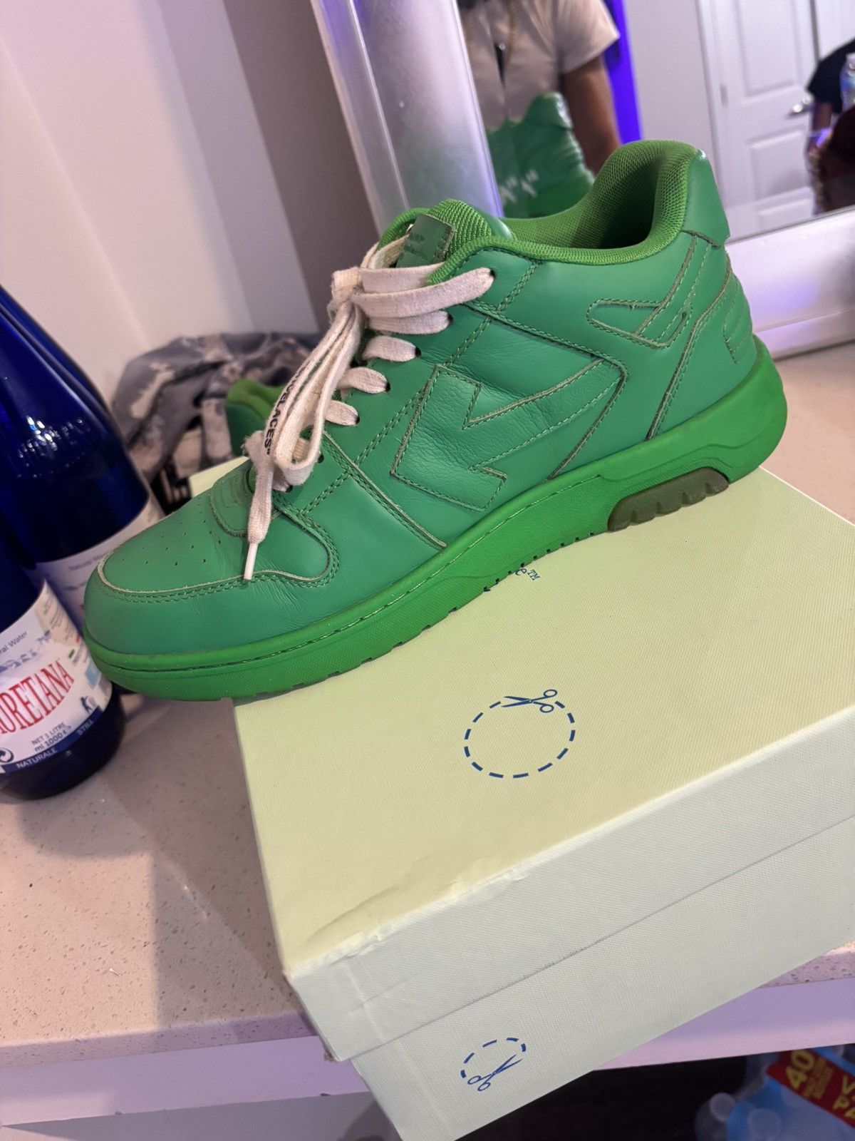 Off-White Off white Out of Office ‘For Walking- green Size US 10 / EU 43 - 8 Thumbnail