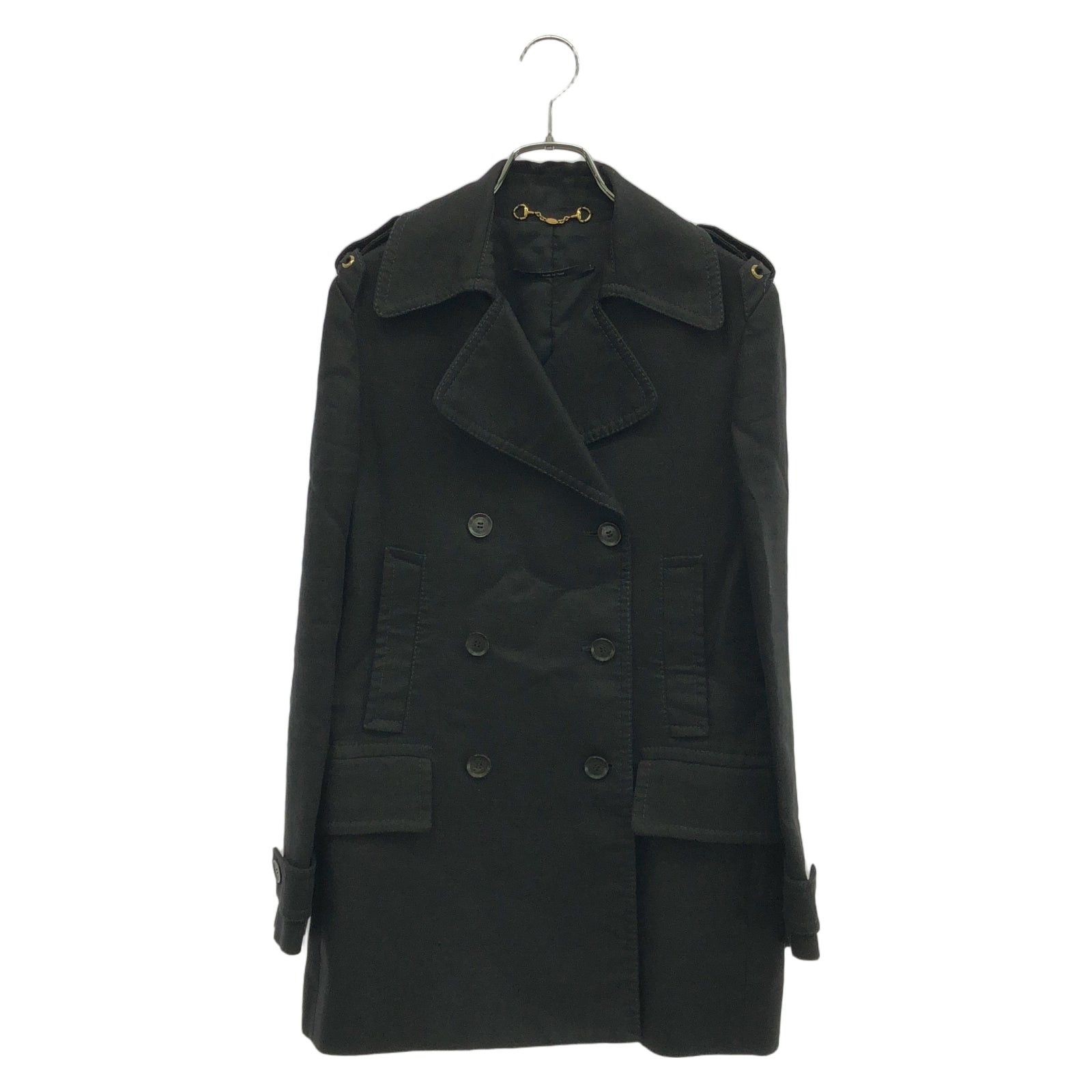Gucci Gucci Coat Rayon Black Size ONE SIZE - 1 Thumbnail