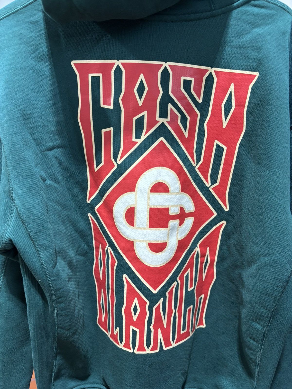 Casablanca Casablanca Gothic Stacked Logo Hoodie Size US L / EU 52-54 / 3 - 6 Thumbnail