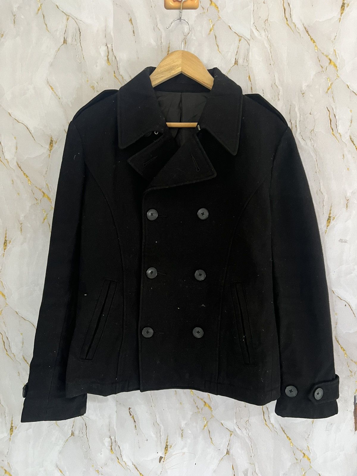 PPFM PPFM BLACK COAT JACKET Size US L / EU 52-54 / 3 - 1 Thumbnail