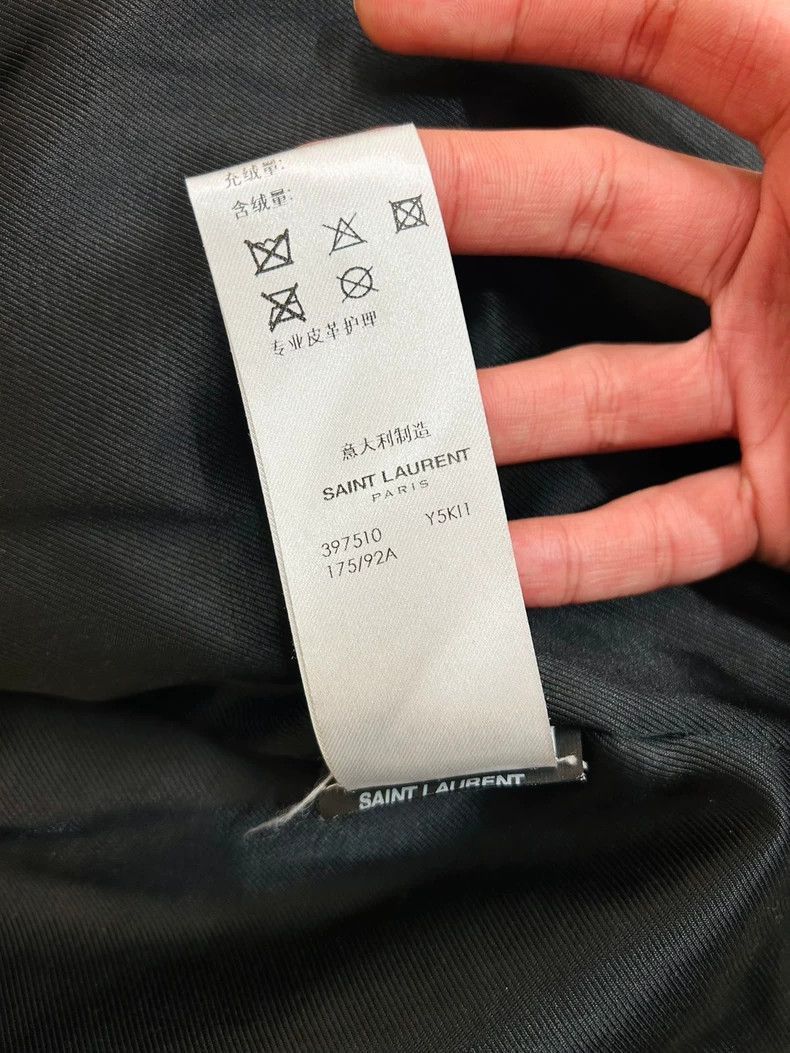 Saint Laurent Paris Classic Saint Laurent Leather Jacket for Sale-2505 Size US XL / EU 56 / 4 - 9 Thumbnail