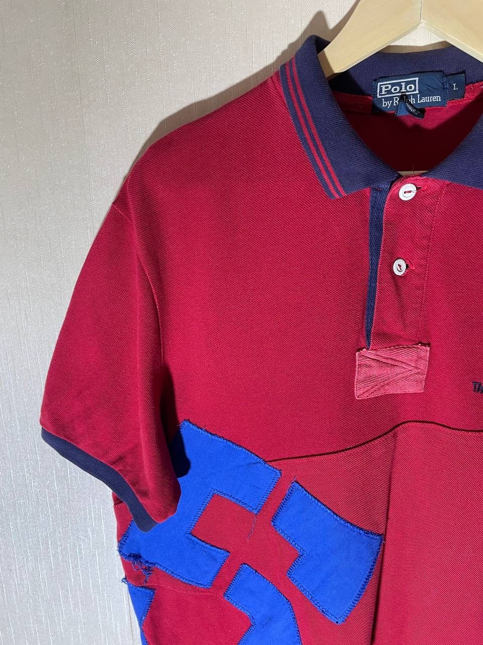 Polo Ralph Lauren × Ralph Lauren × Vintage Polo Ralph Lauren Vintage Chief Keef Polo Size US L / EU 52-54 / 3 - 3 Thumbnail