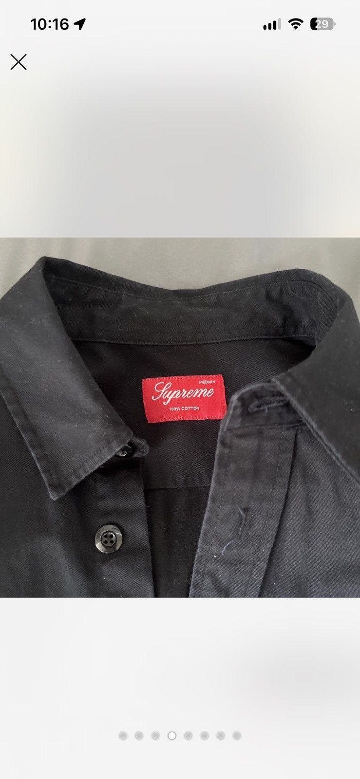 Supreme Supreme Black Flannel Shirt Size US M / EU 48-50 / 2 - 4 Thumbnail